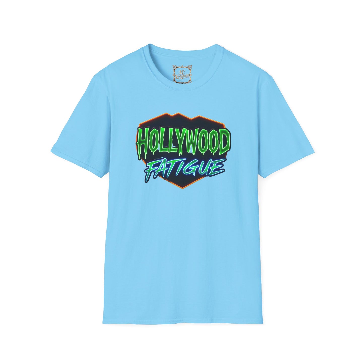 Hollywood Fatigue (tired of celebrities) tee, Unisex Softstyle T-Shirt