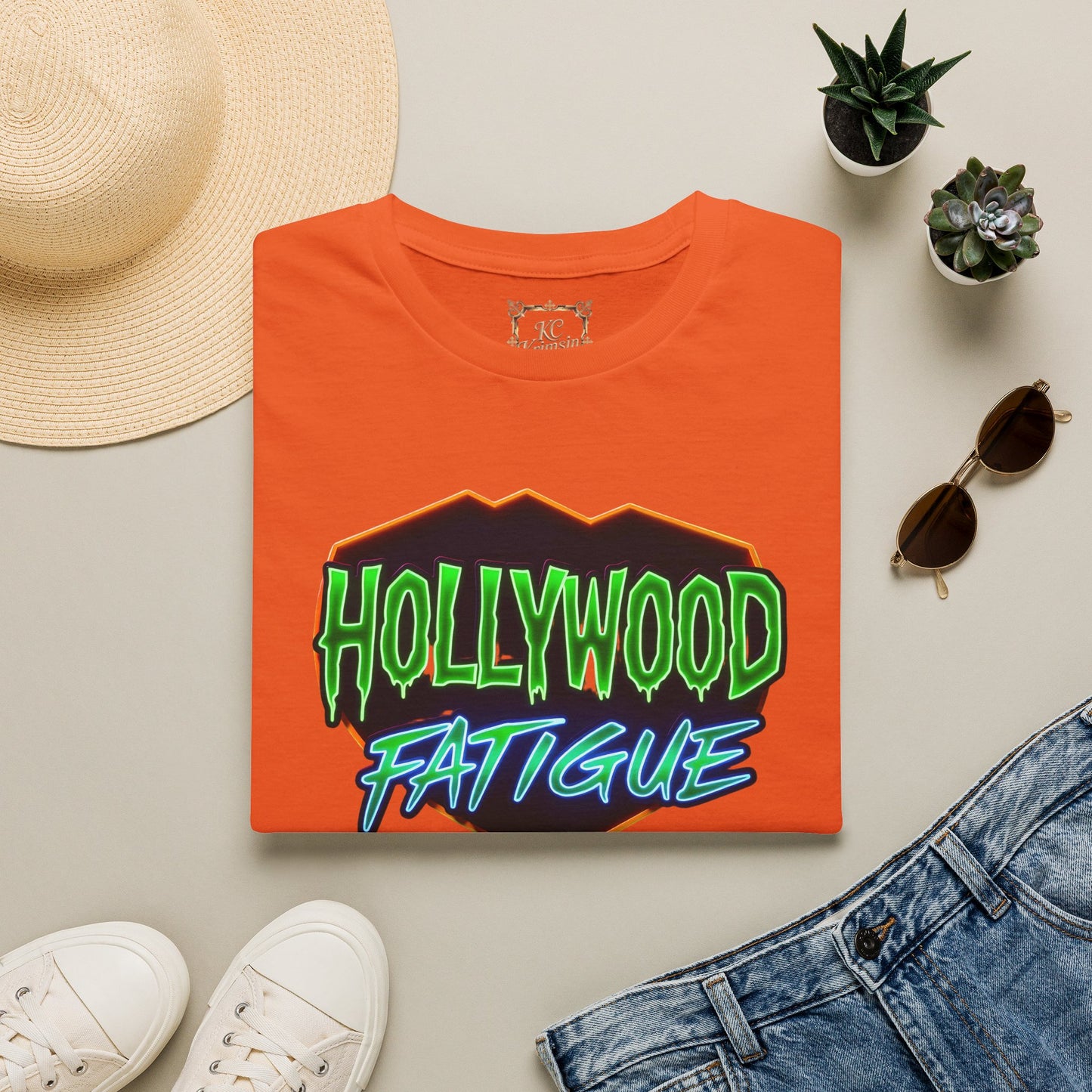 Hollywood Fatigue (tired of celebrities) tee, Unisex Softstyle T-Shirt