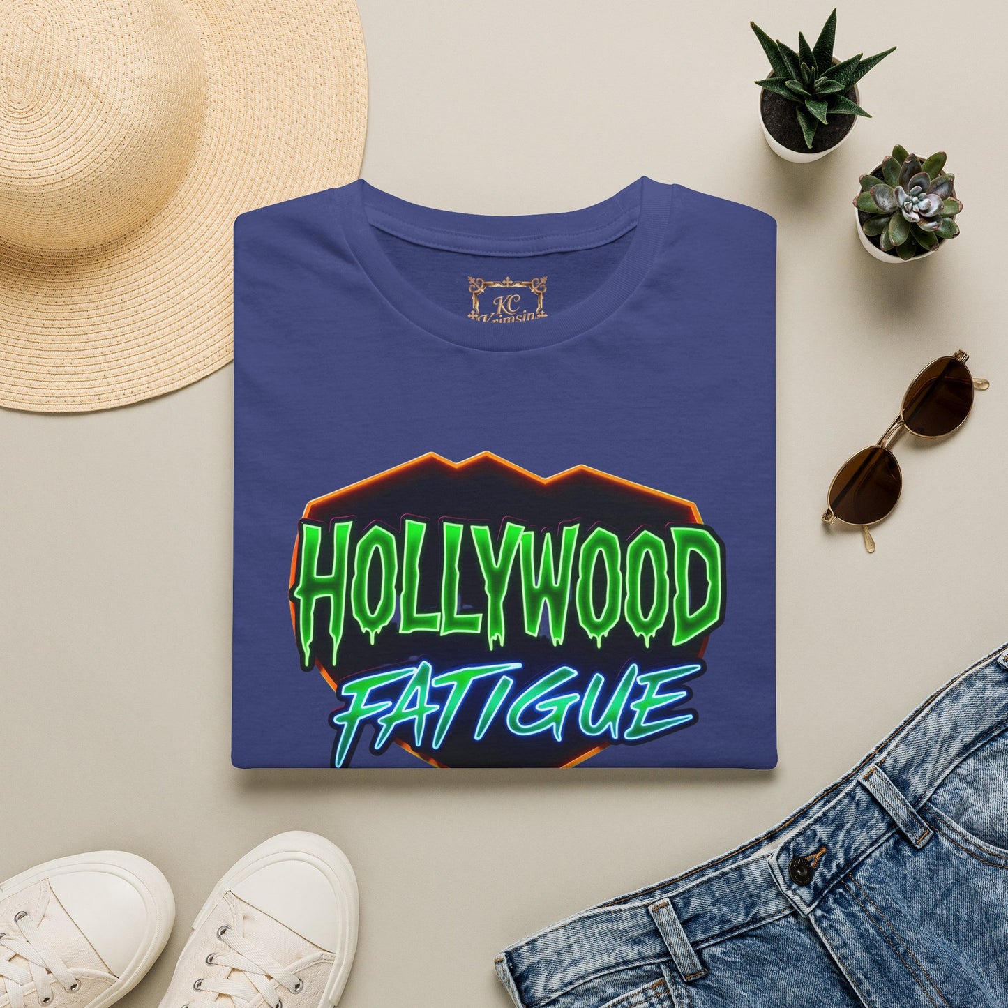 Hollywood Fatigue (tired of celebrities) tee, Unisex Softstyle T-Shirt