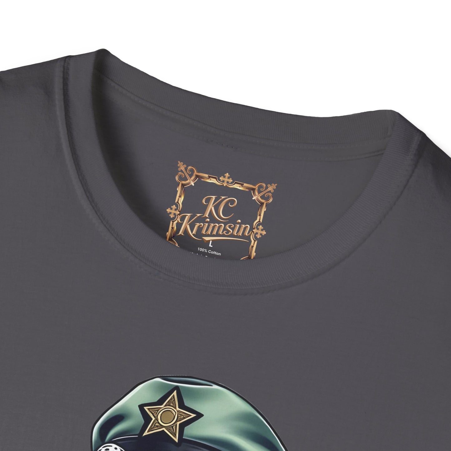 Alligator Alcatraz tee, by KC KRIMSIN Unisex Softstyle T-Shirt