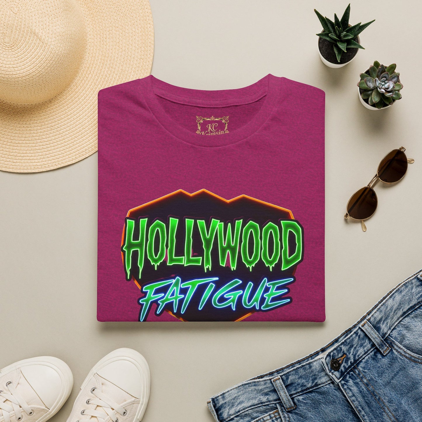 Hollywood Fatigue (tired of celebrities) tee, Unisex Softstyle T-Shirt