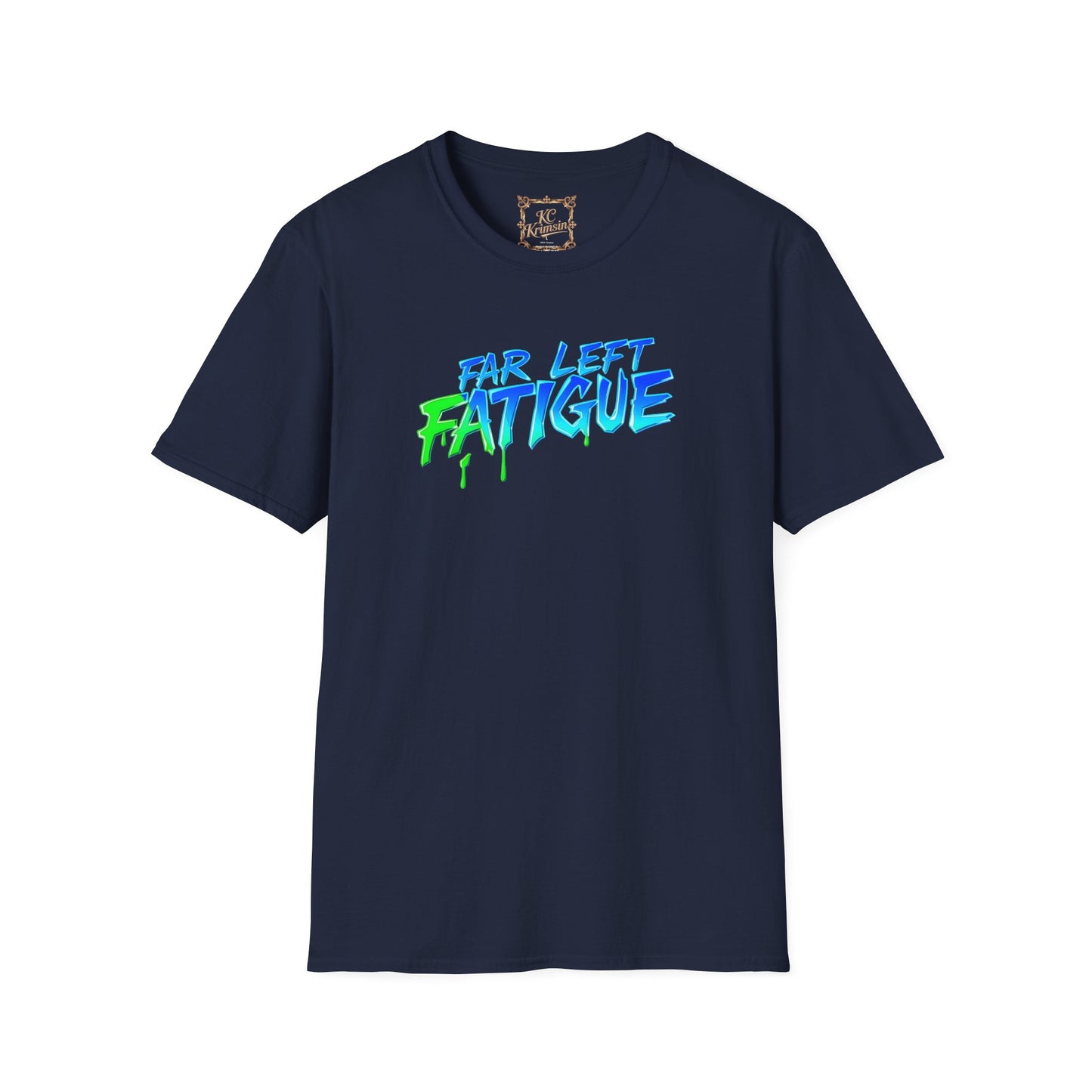 Far Left Fatigue  tee, Unisex Softstyle T-Shirt