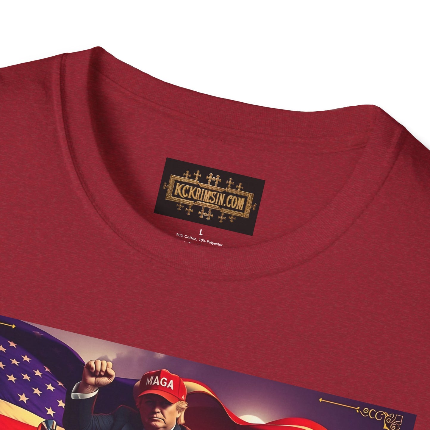 Graphic Tee - Donald Trump Fight for Freedom Motorcycle Shirt by KC KRIMSIN (Copy)