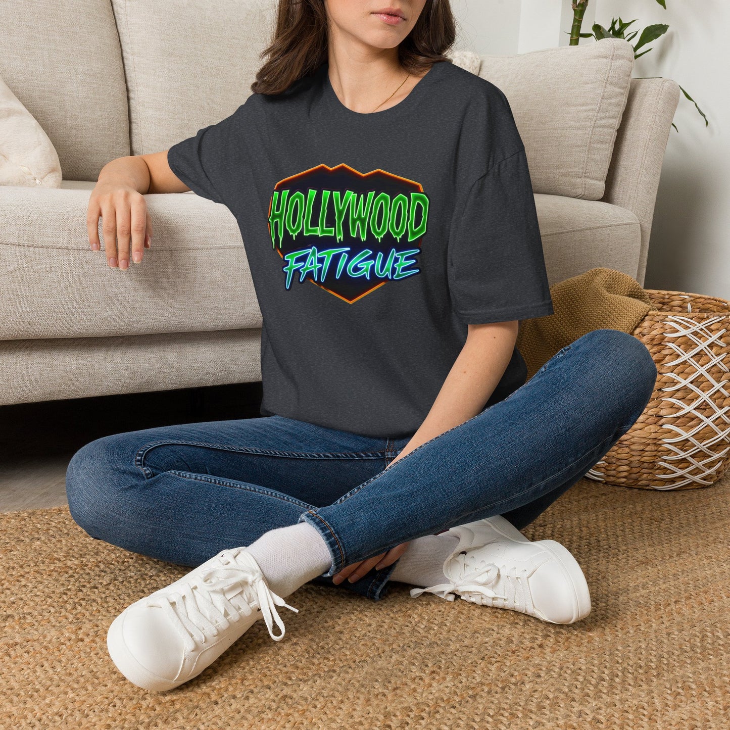 Hollywood Fatigue (tired of celebrities) tee, Unisex Softstyle T-Shirt
