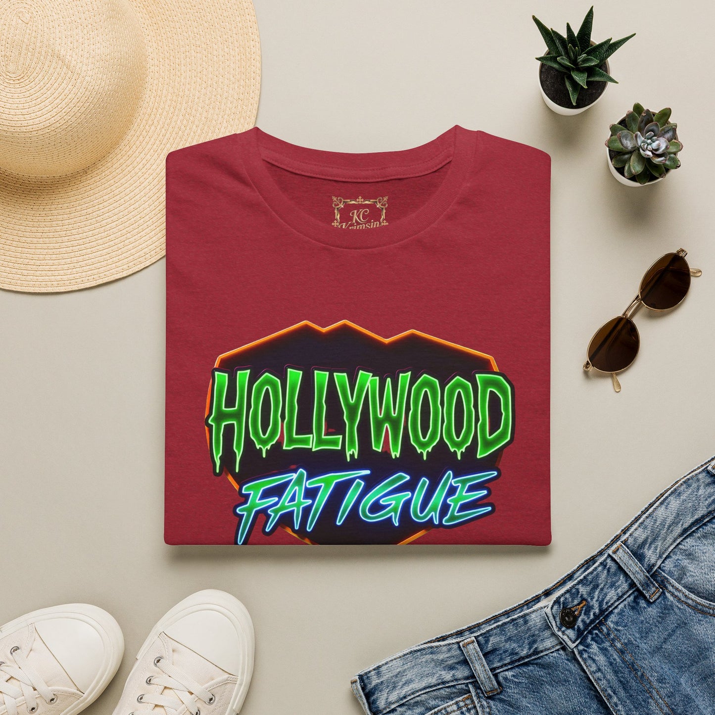Hollywood Fatigue (tired of celebrities) tee, Unisex Softstyle T-Shirt
