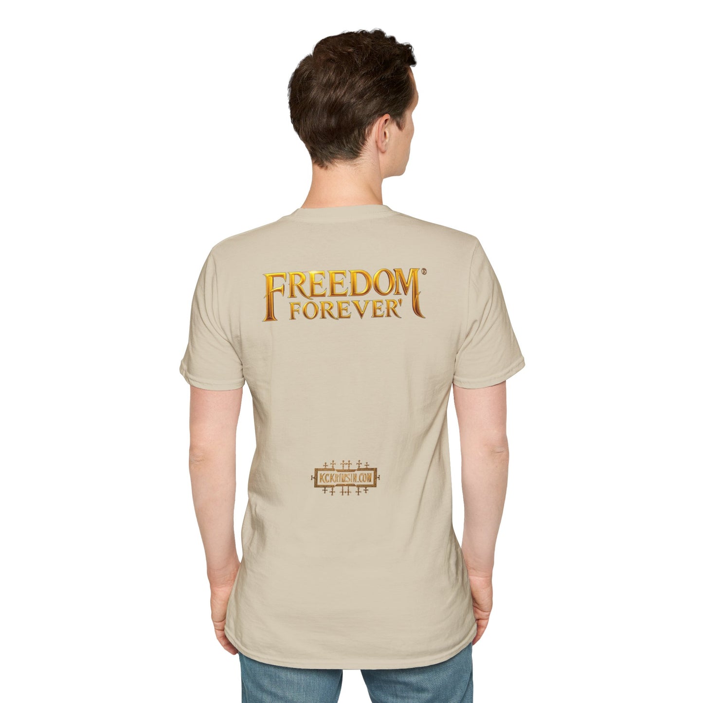 Graphic Tee - Donald Trump Fight for Freedom Motorcycle Shirt by KC KRIMSIN (Copy)