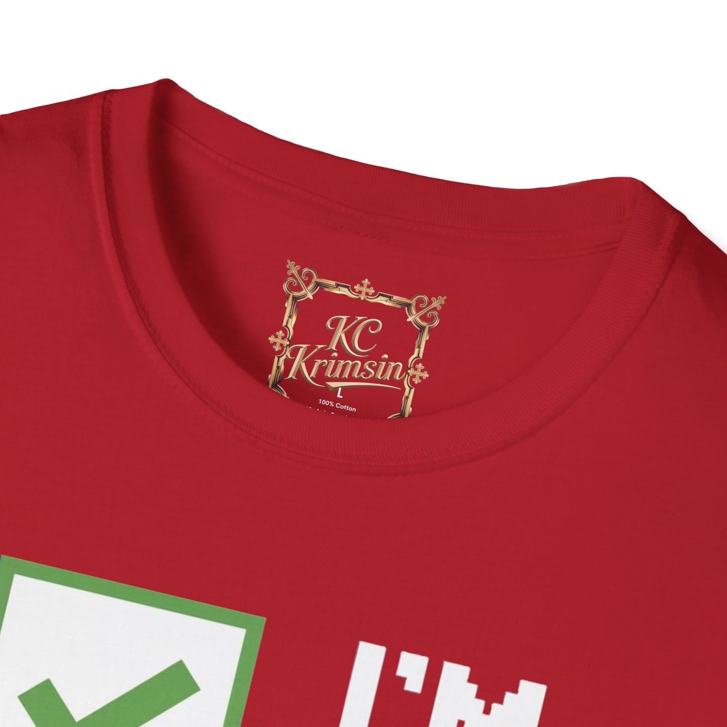 "I'm not a robot" funny tee, Unisex Softstyle T-Shirt