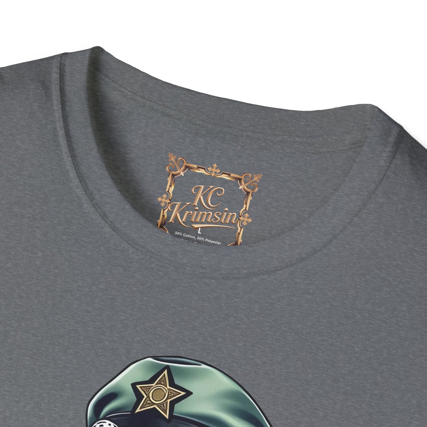 Alligator Alcatraz tee, by KC KRIMSIN Unisex Softstyle T-Shirt