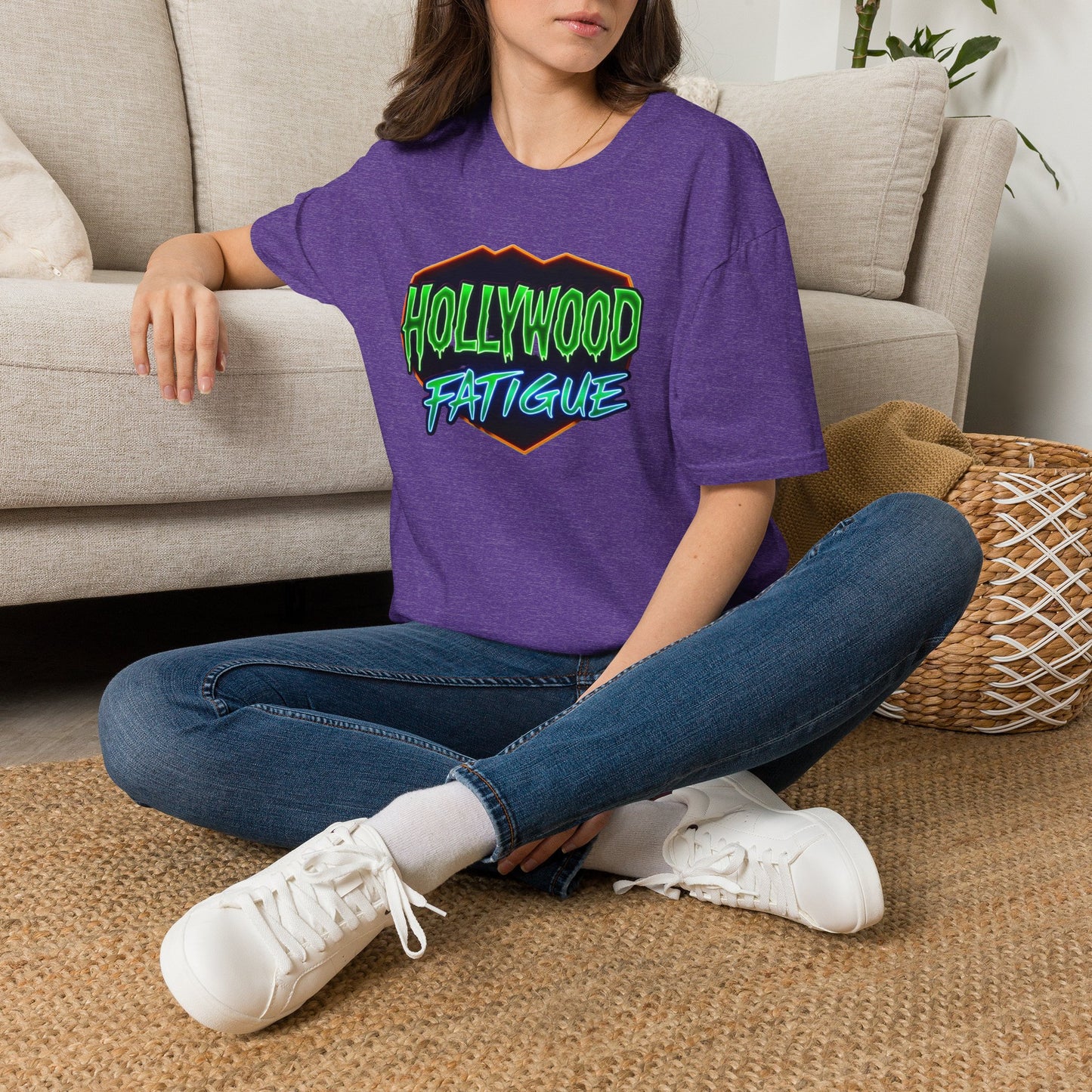 Hollywood Fatigue (tired of celebrities) tee, Unisex Softstyle T-Shirt