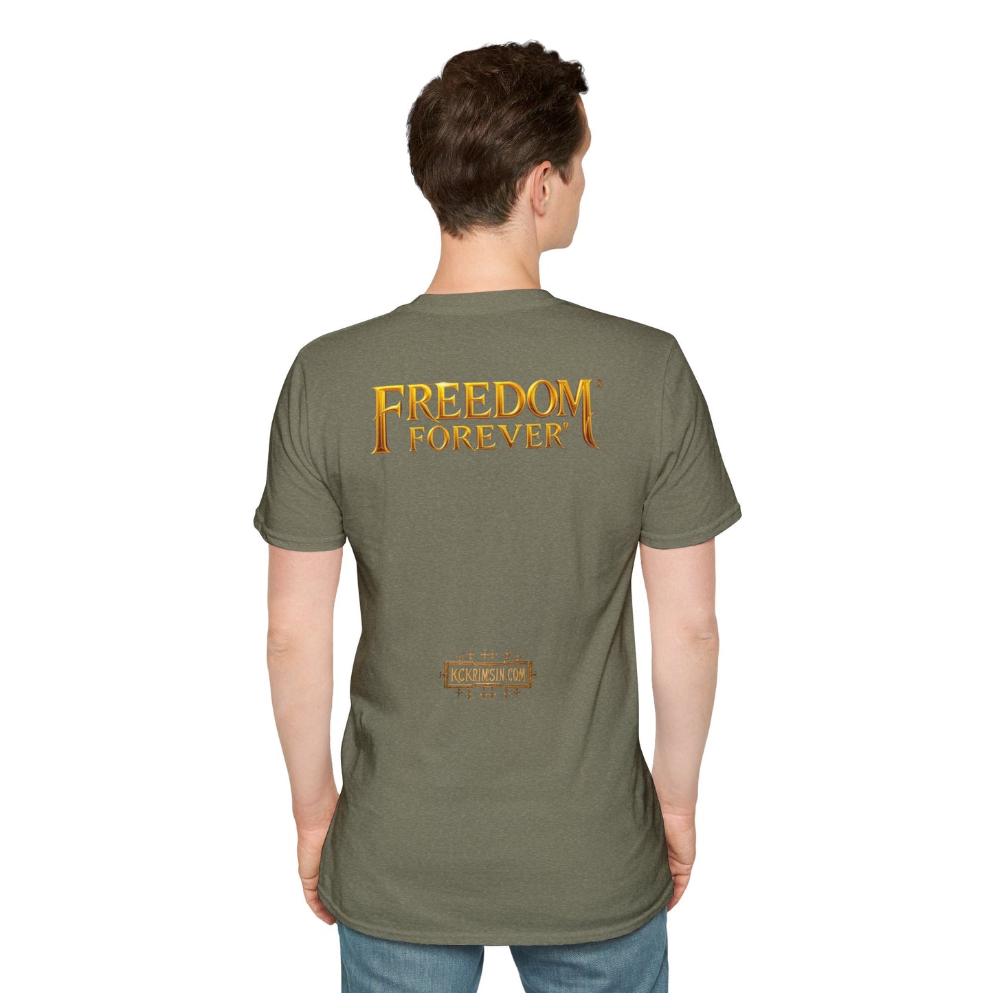Graphic Tee - Donald Trump Fight for Freedom Motorcycle Shirt by KC KRIMSIN (Copy)