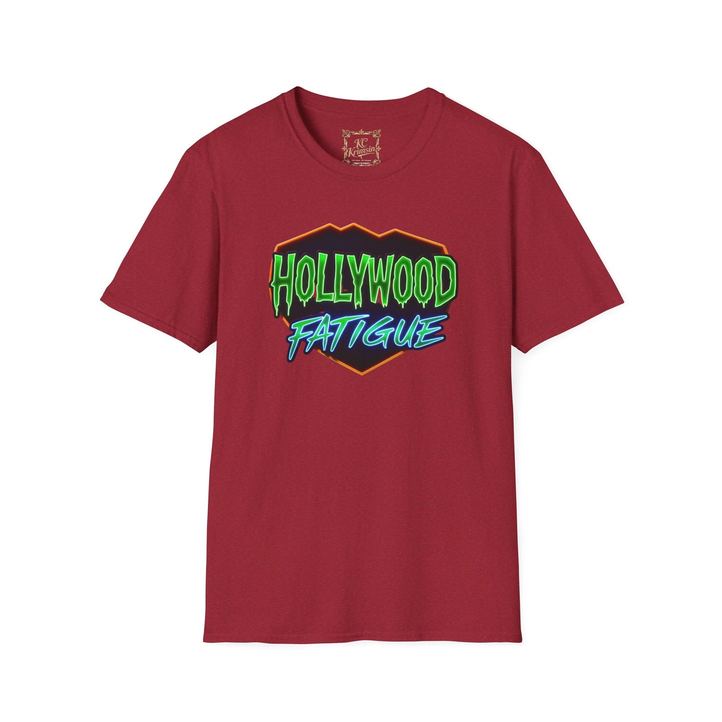 Hollywood Fatigue (tired of celebrities) tee, Unisex Softstyle T-Shirt