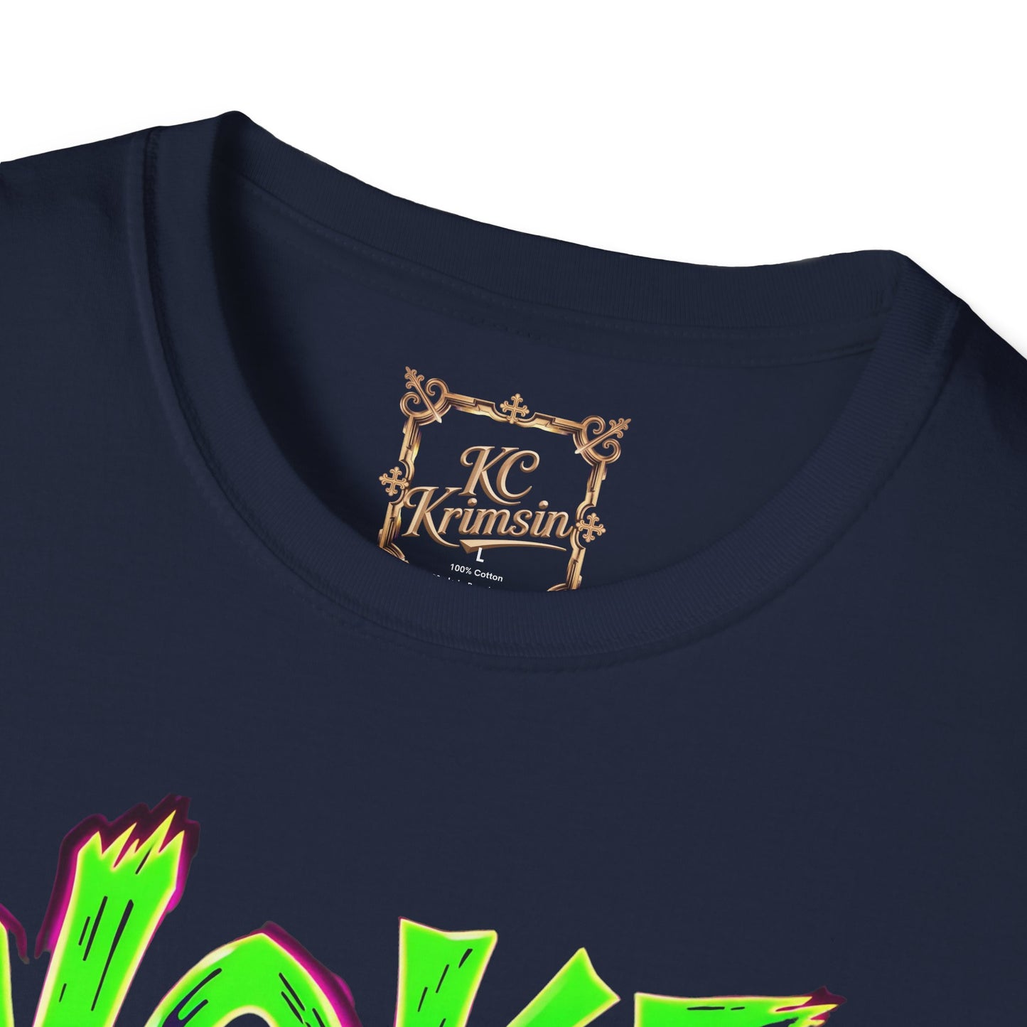 WOKE FATIGUE tee, Unisex Softstyle T-Shirt