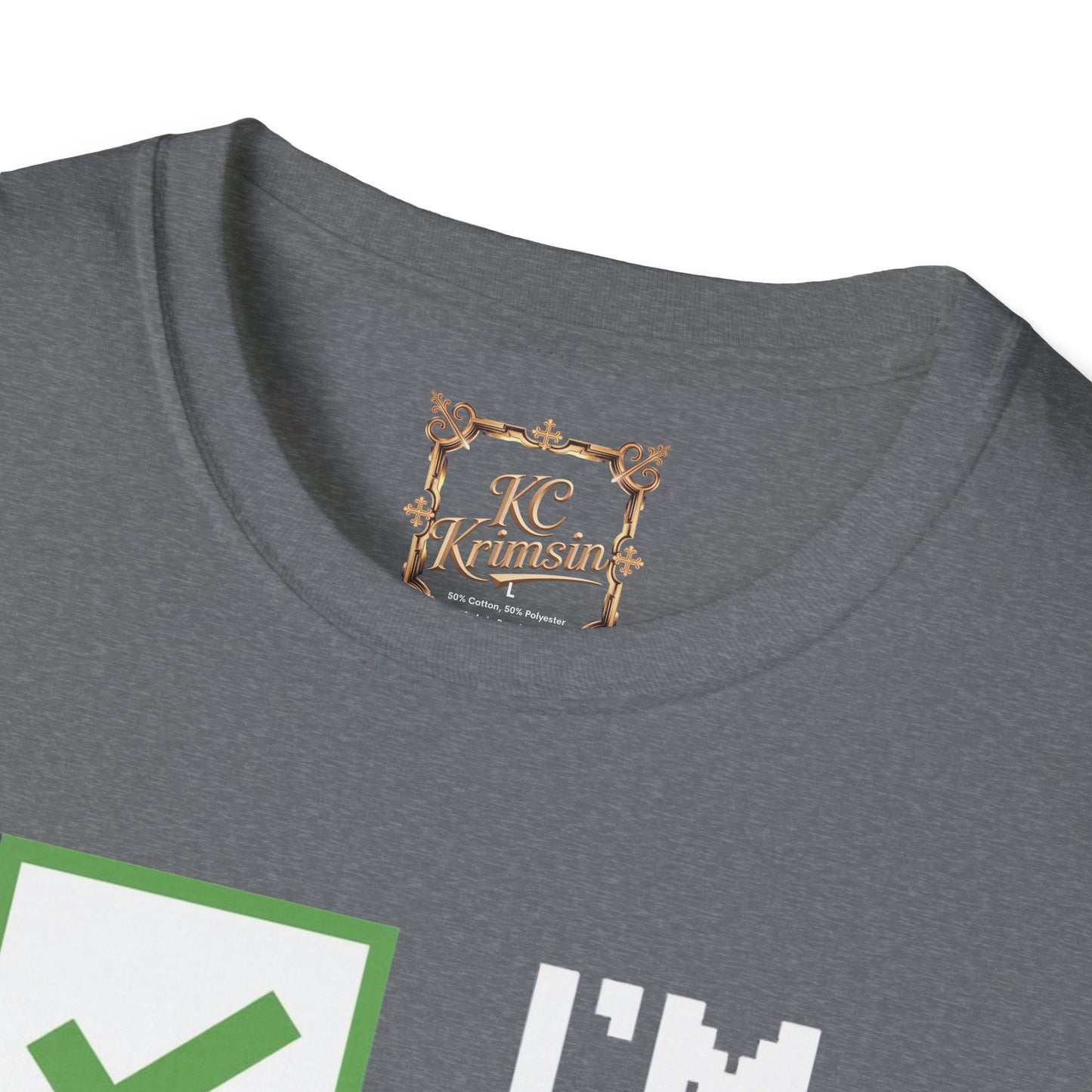 "I'm not a robot" funny tee, Unisex Softstyle T-Shirt