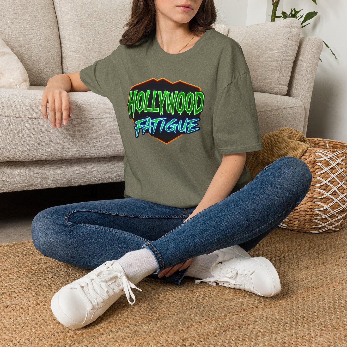 Hollywood Fatigue (tired of celebrities) tee, Unisex Softstyle T-Shirt