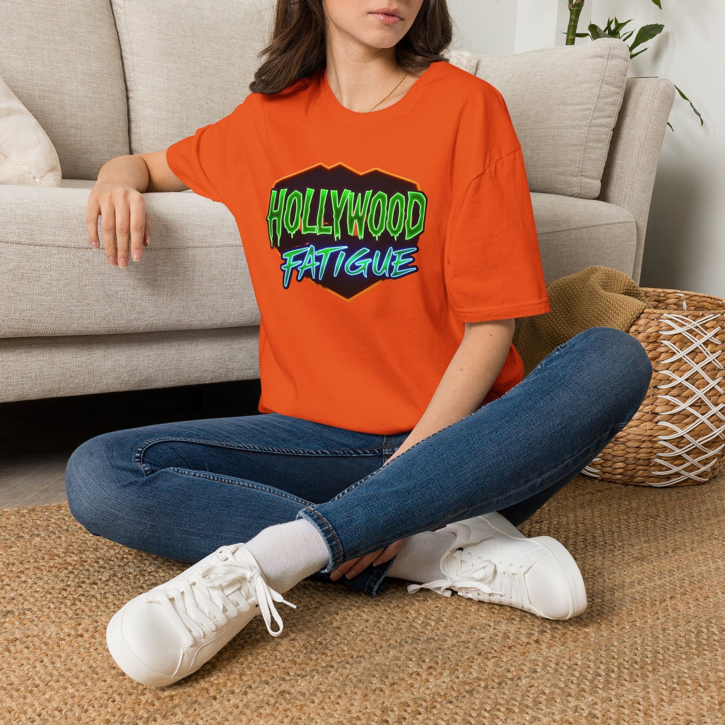Hollywood Fatigue (tired of celebrities) tee, Unisex Softstyle T-Shirt