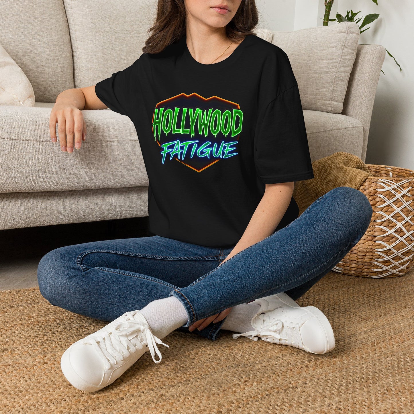 Hollywood Fatigue (tired of celebrities) tee, Unisex Softstyle T-Shirt
