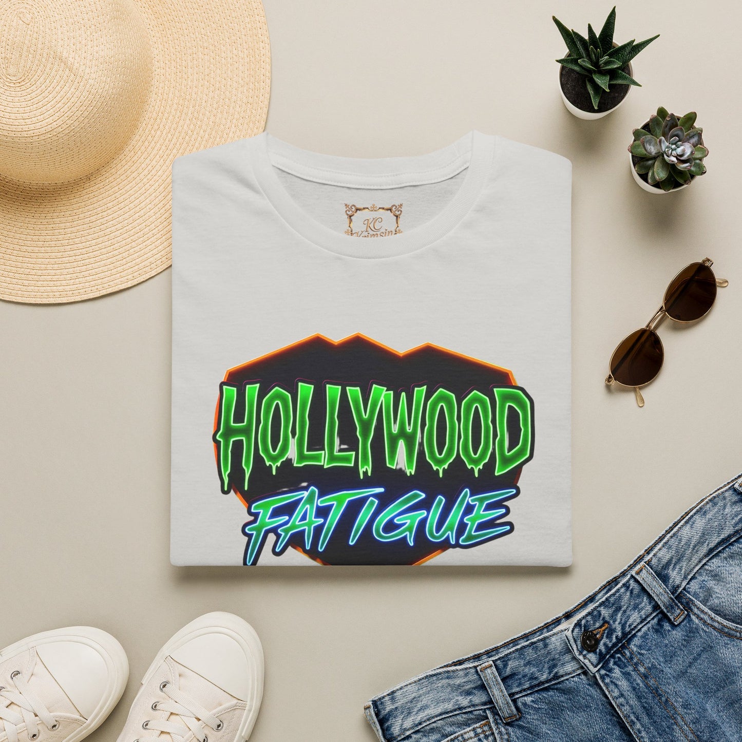Hollywood Fatigue (tired of celebrities) tee, Unisex Softstyle T-Shirt