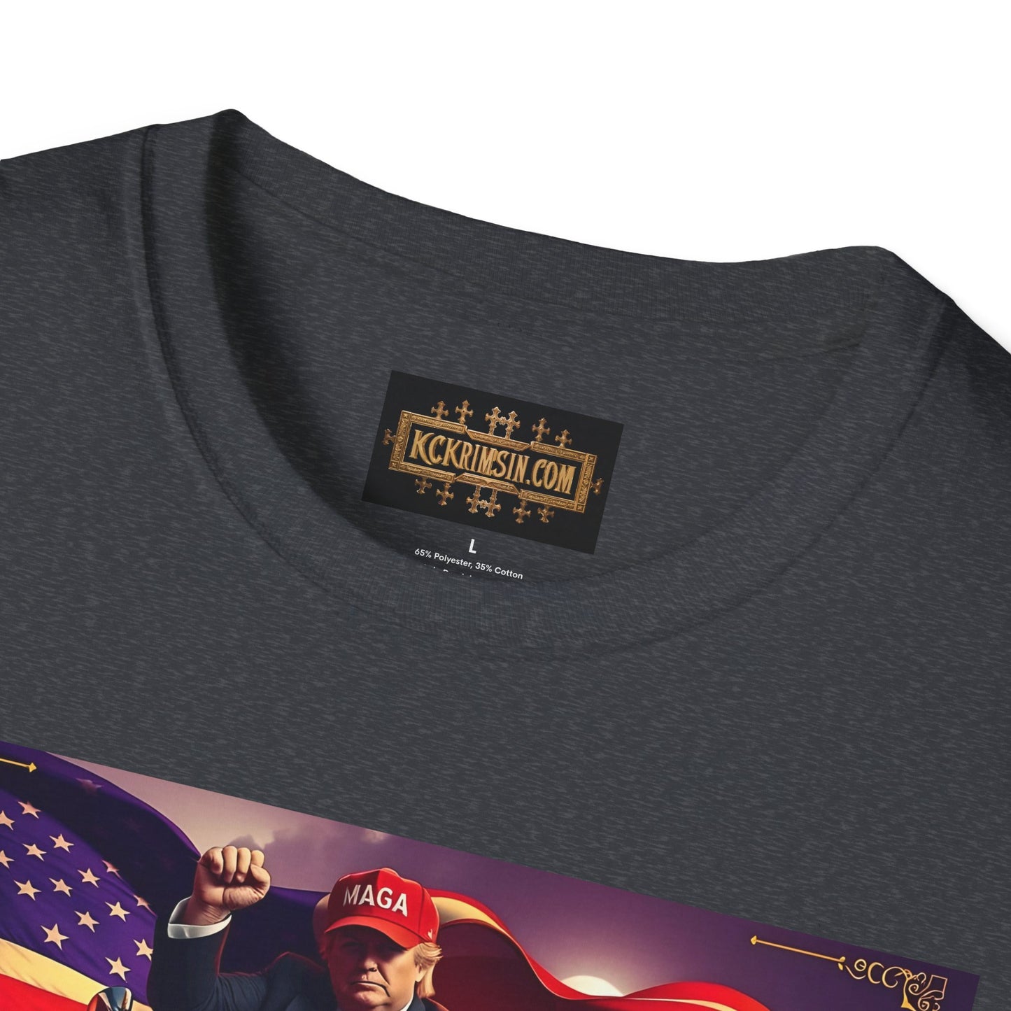 Graphic Tee - Donald Trump Fight for Freedom Motorcycle Shirt by KC KRIMSIN (Copy)