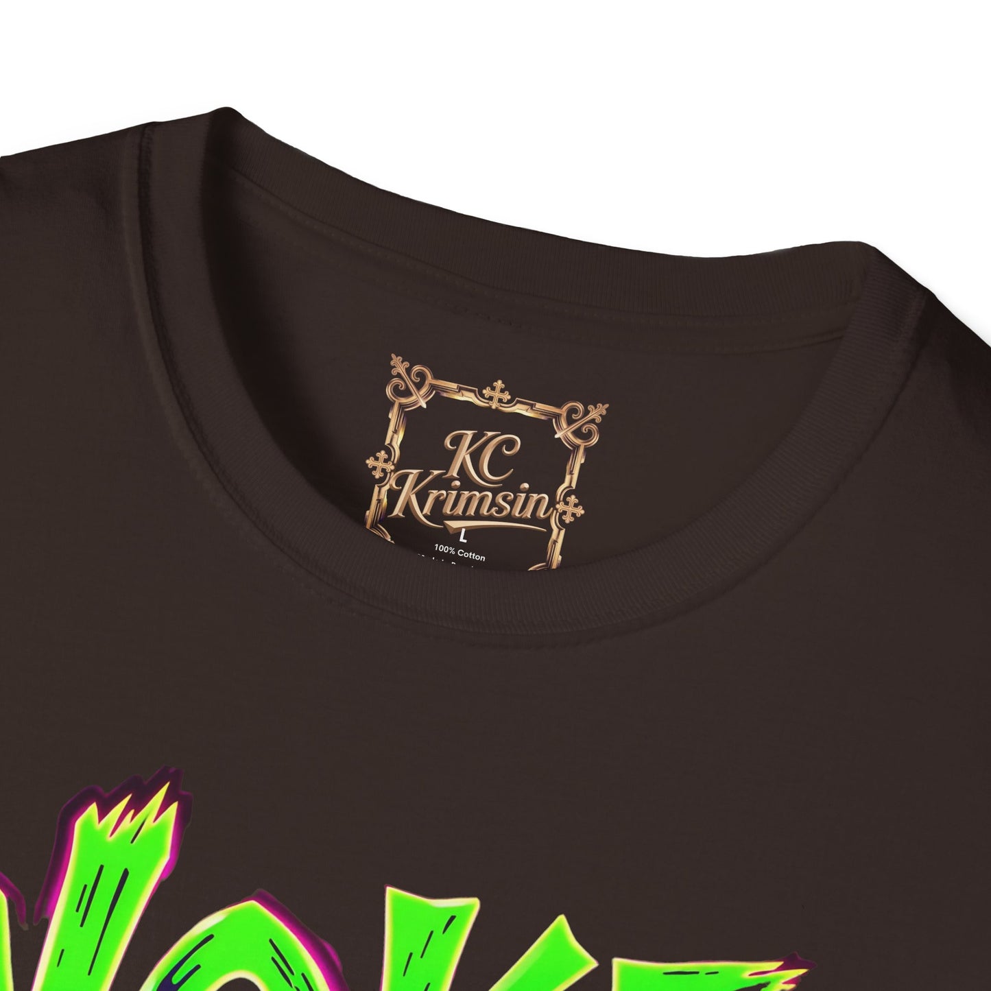 WOKE FATIGUE tee, Unisex Softstyle T-Shirt