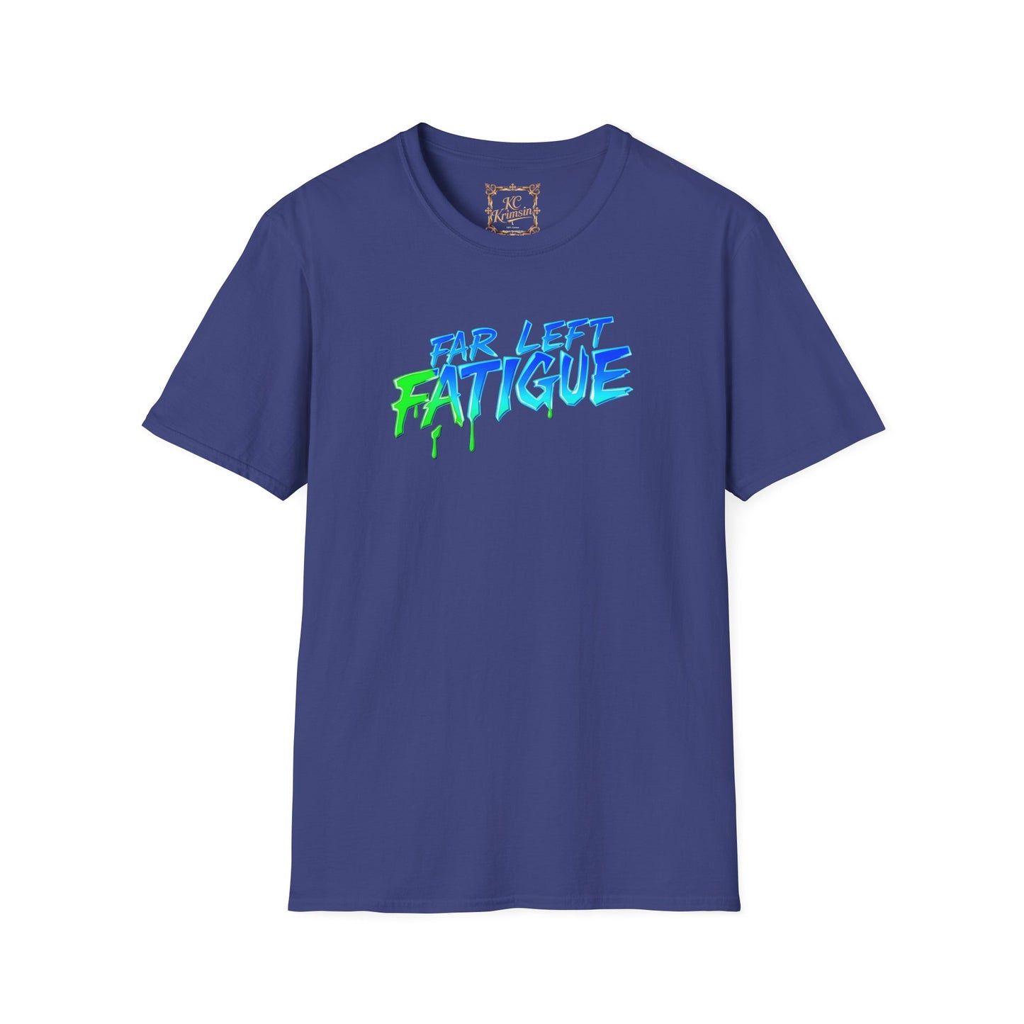 Far Left Fatigue  tee, Unisex Softstyle T-Shirt