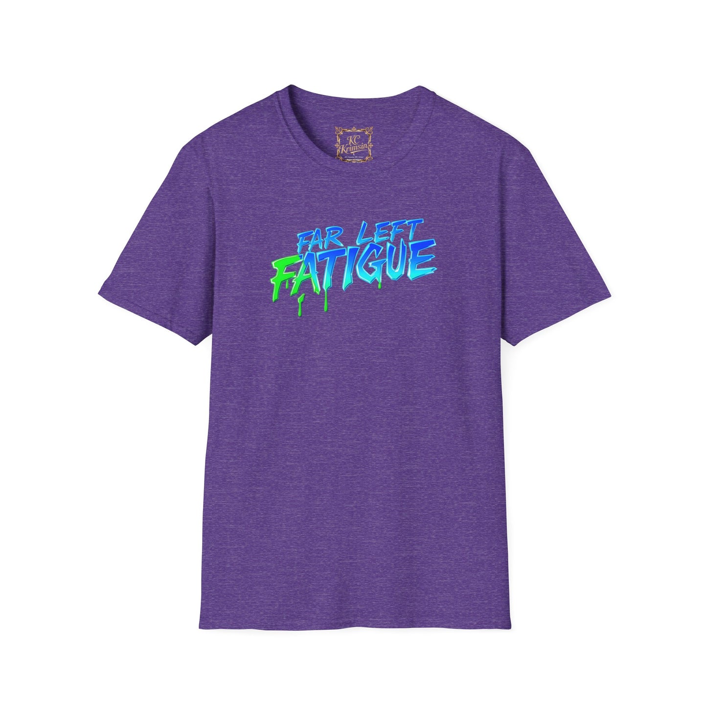 Far Left Fatigue  tee, Unisex Softstyle T-Shirt