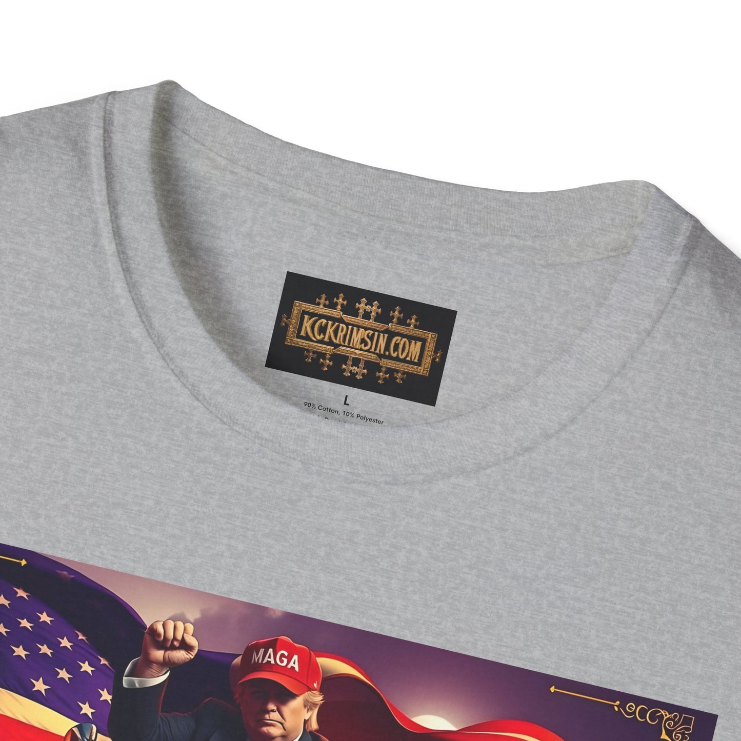 Graphic Tee - Donald Trump Fight for Freedom Motorcycle Shirt by KC KRIMSIN (Copy)