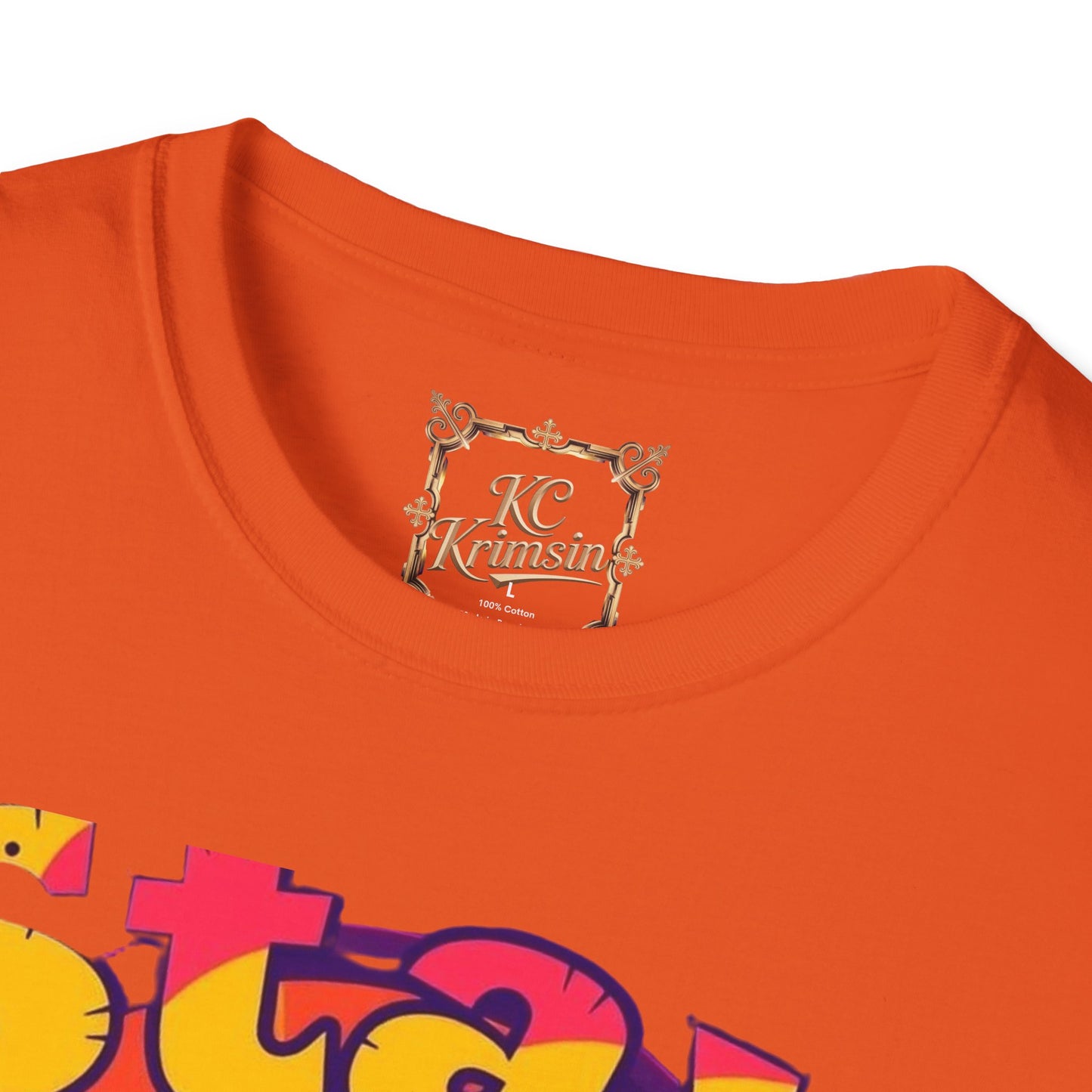 Stay Paws-itive, happy dog tee, Unisex Softstyle T-Shirt