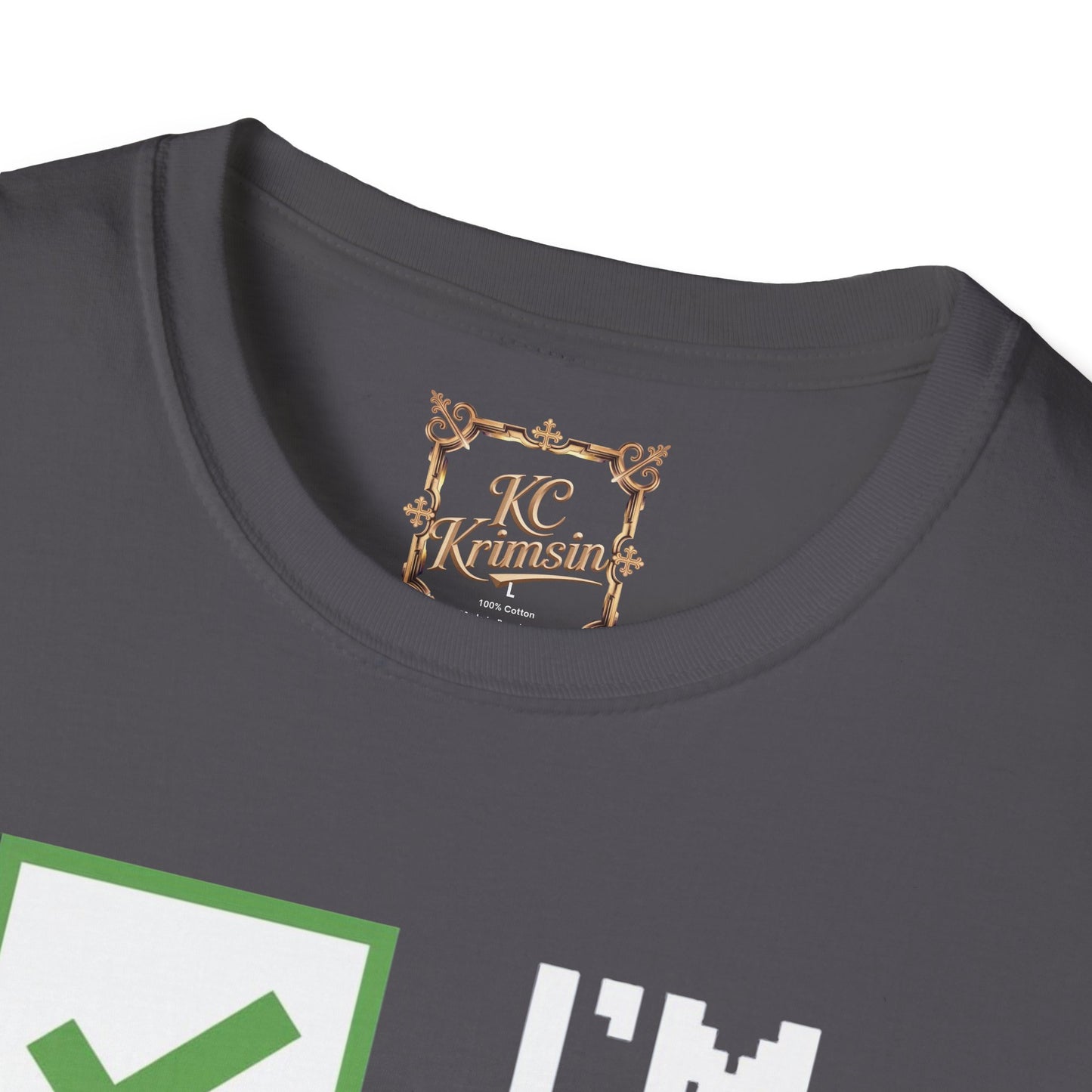 "I'm not a robot" funny tee, Unisex Softstyle T-Shirt