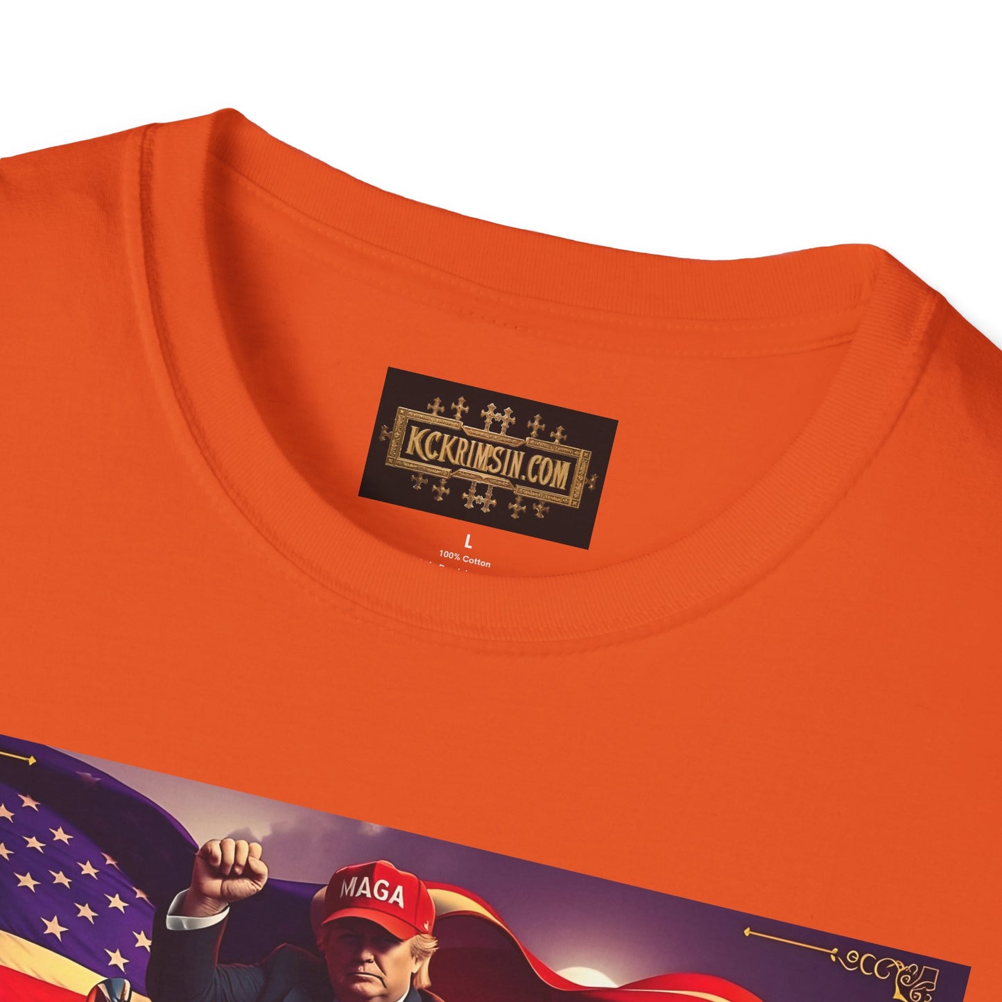 Graphic Tee - Donald Trump Fight for Freedom Motorcycle Shirt by KC KRIMSIN (Copy)