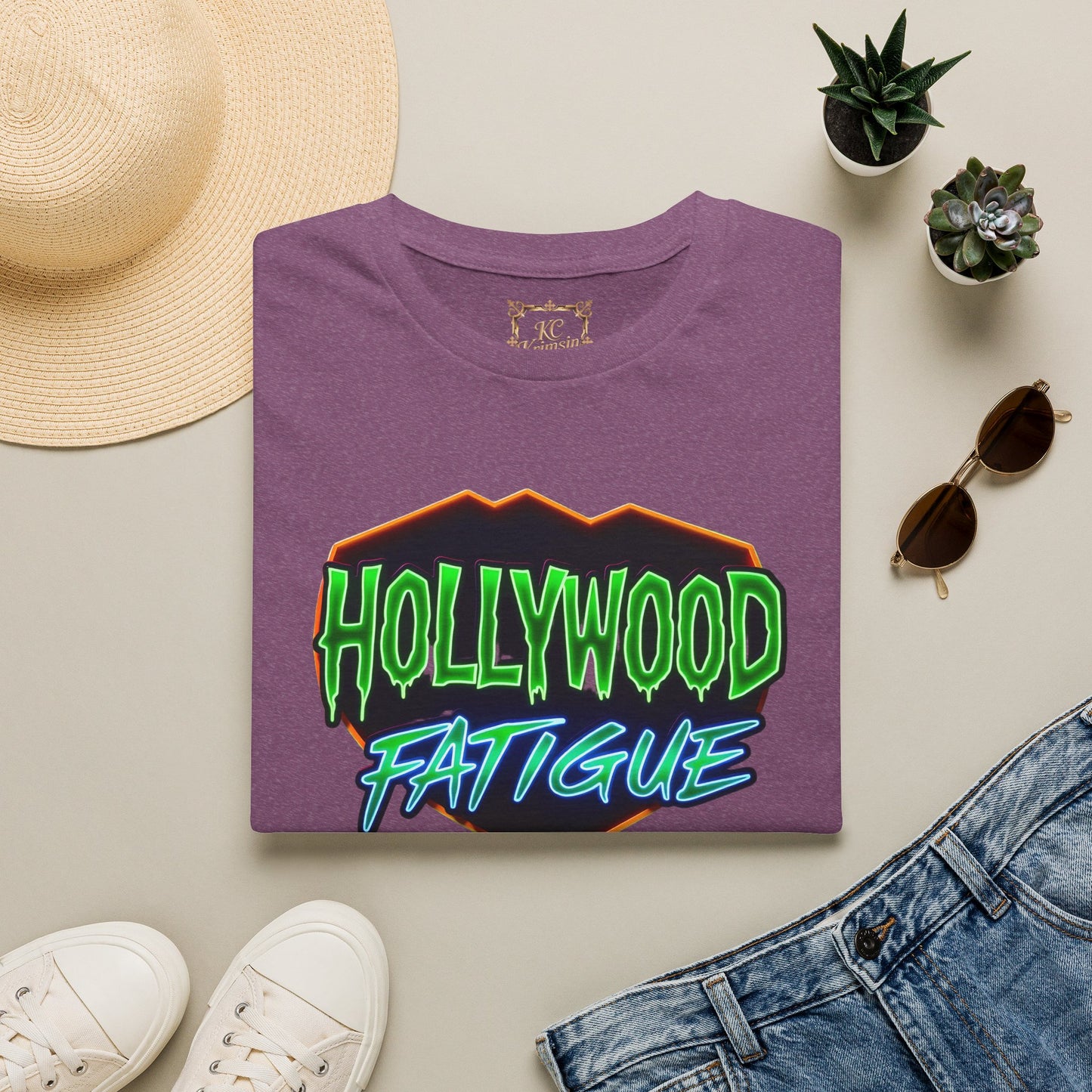 Hollywood Fatigue (tired of celebrities) tee, Unisex Softstyle T-Shirt