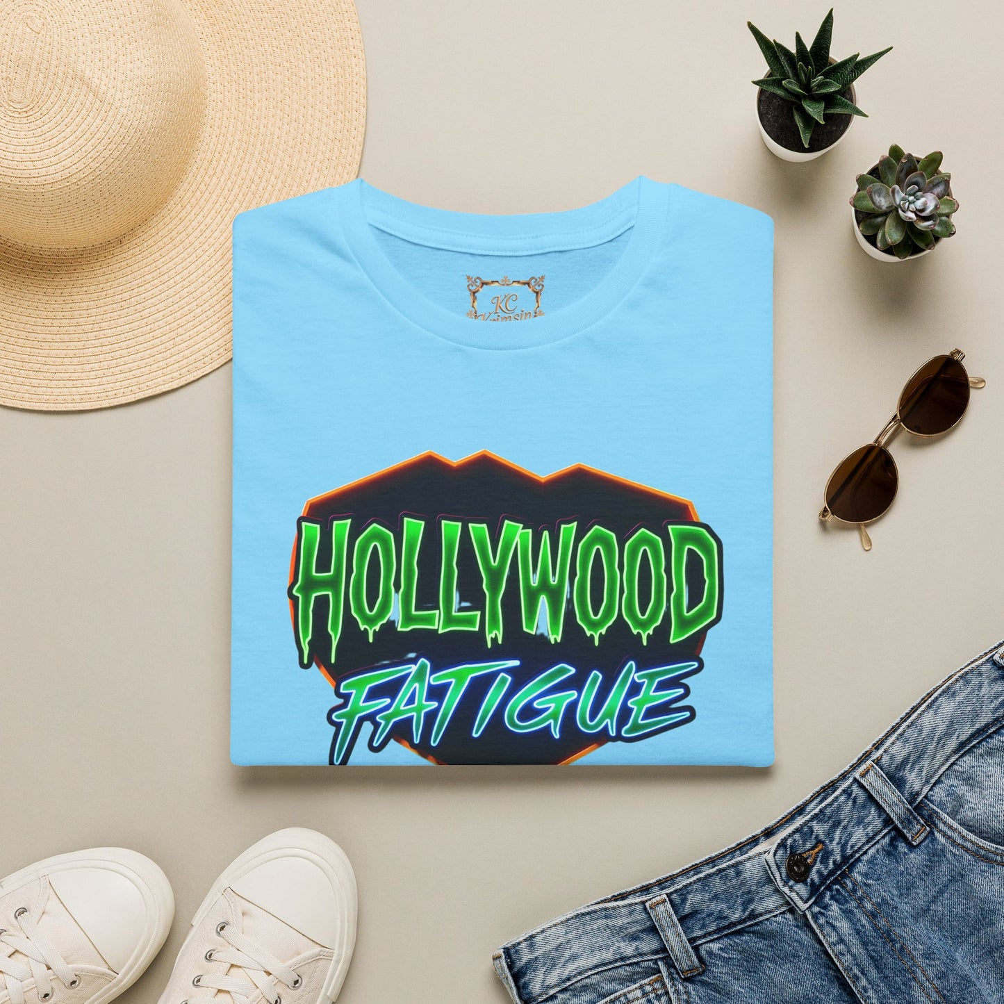 Hollywood Fatigue (tired of celebrities) tee, Unisex Softstyle T-Shirt