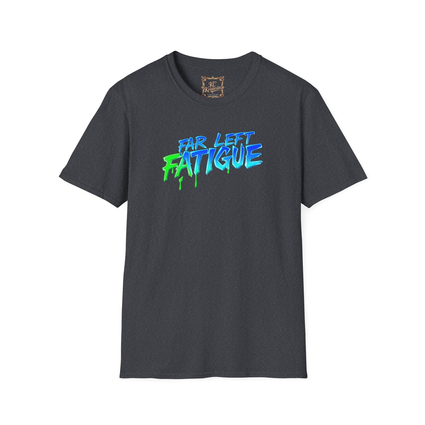 Far Left Fatigue  tee, Unisex Softstyle T-Shirt