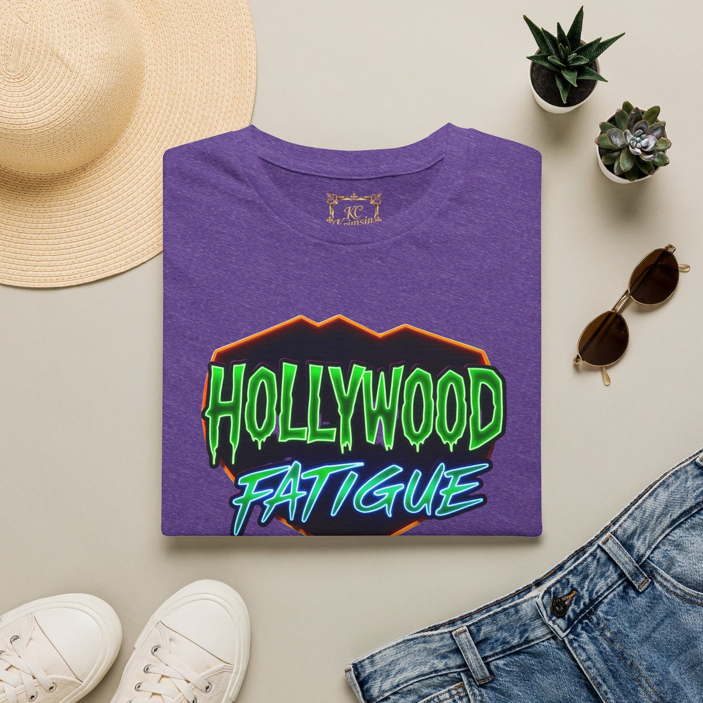 Hollywood Fatigue (tired of celebrities) tee, Unisex Softstyle T-Shirt