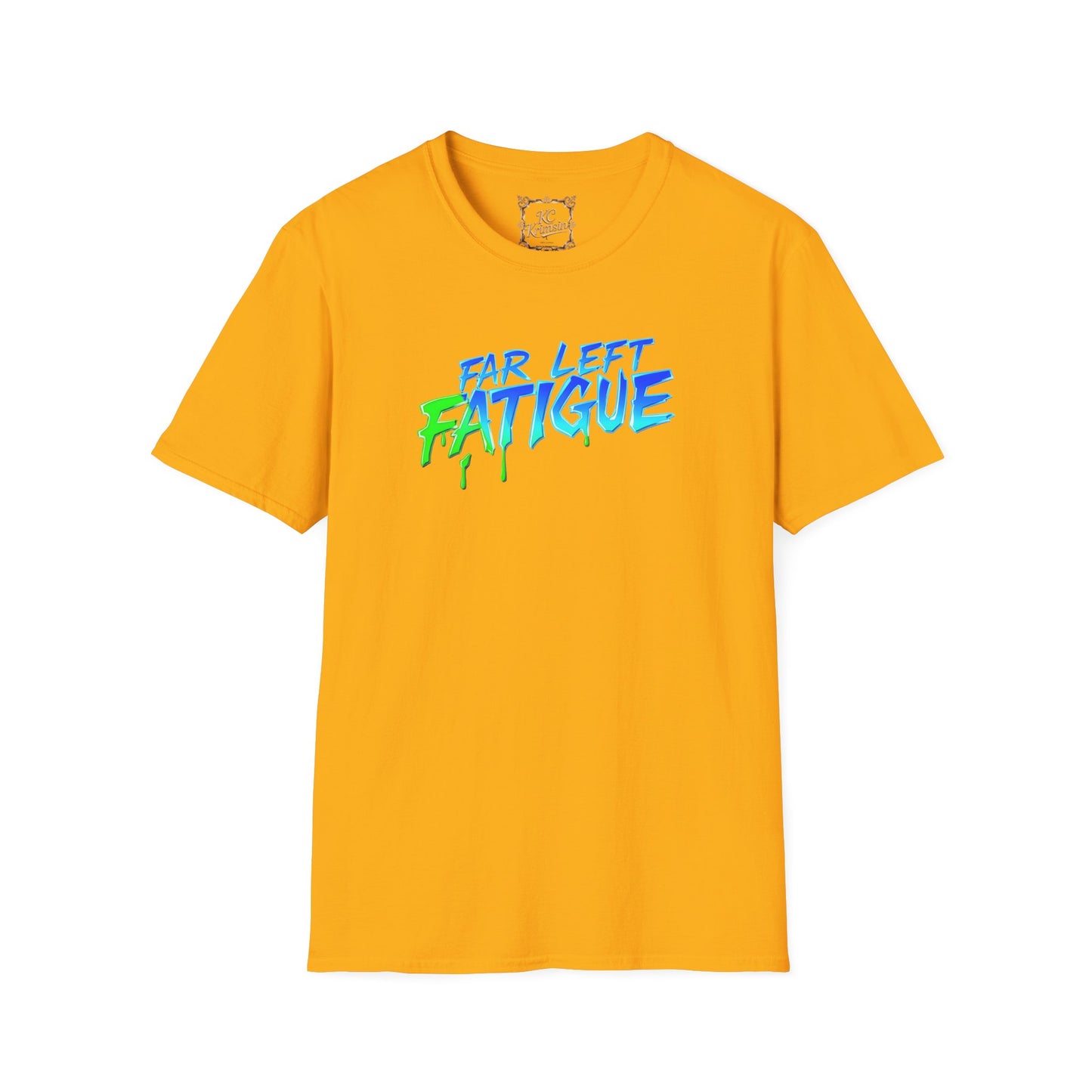 Far Left Fatigue  tee, Unisex Softstyle T-Shirt