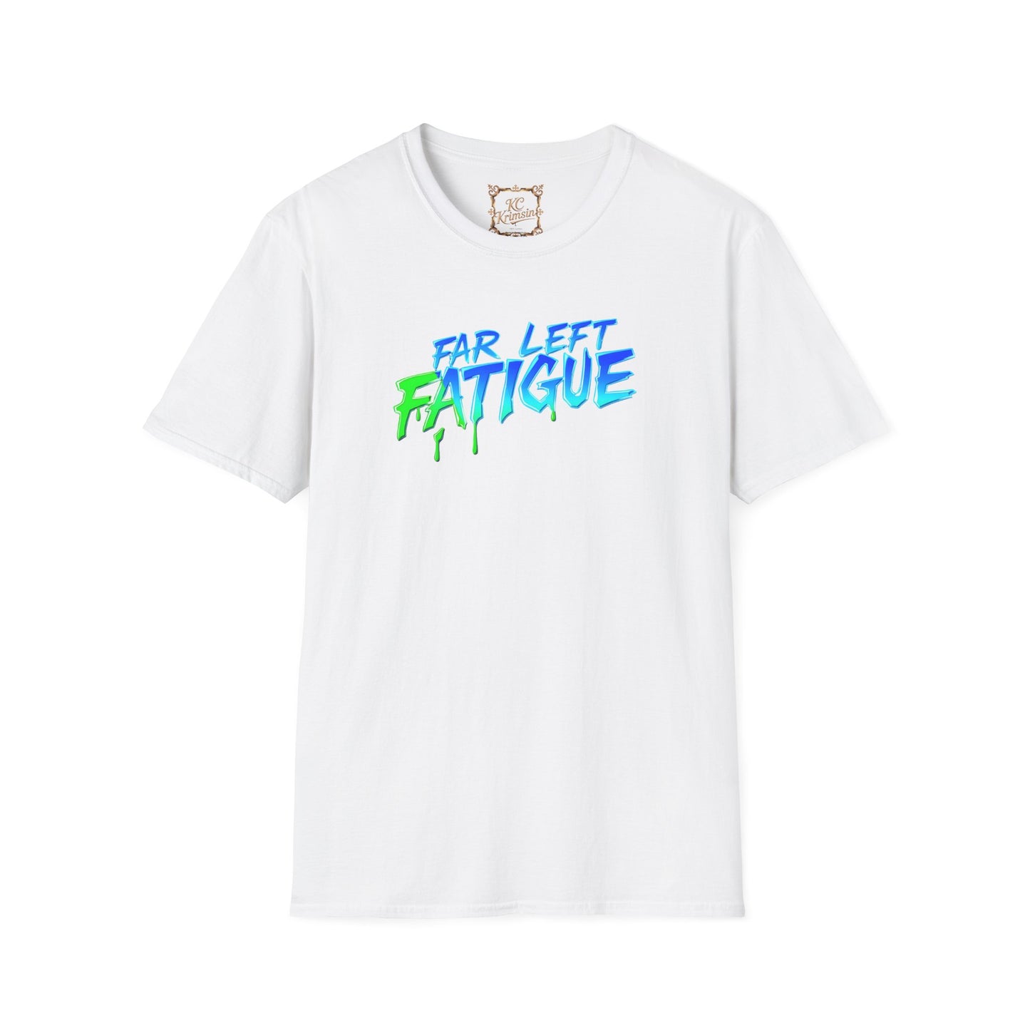 Far Left Fatigue  tee, Unisex Softstyle T-Shirt