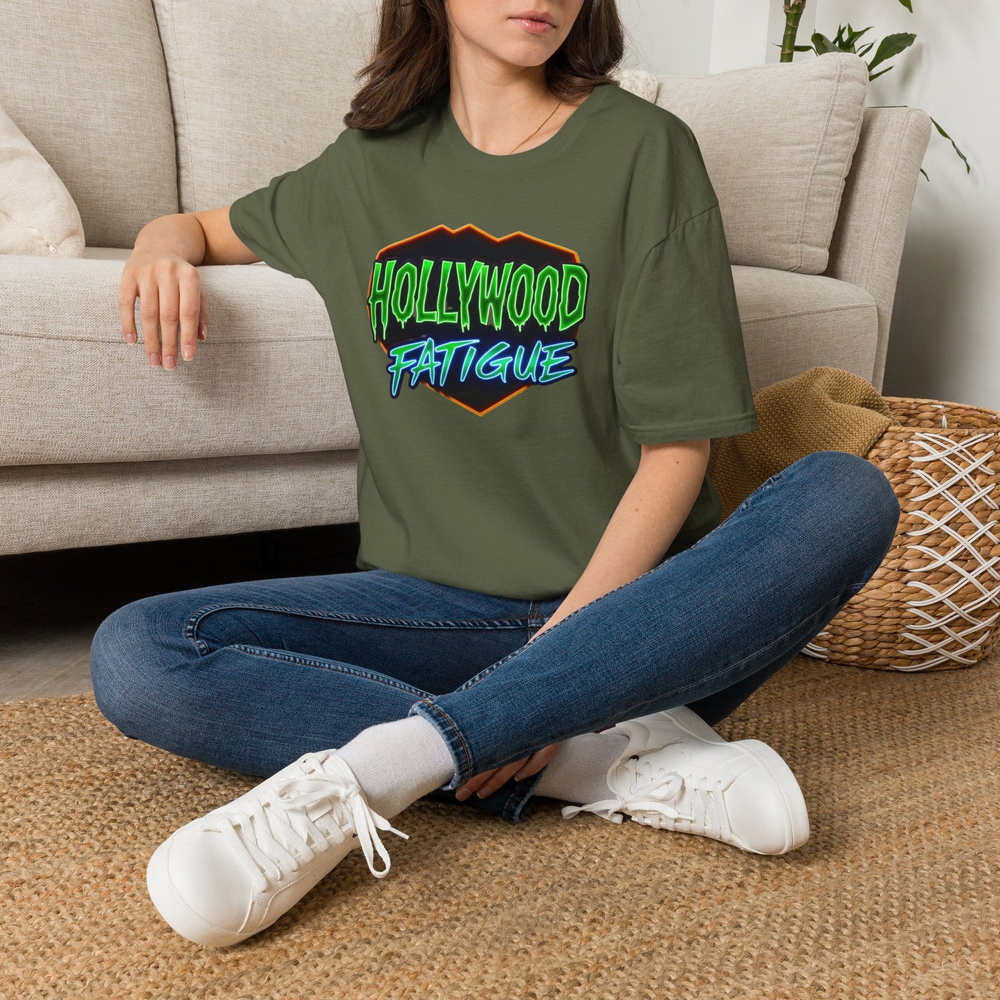 Hollywood Fatigue (tired of celebrities) tee, Unisex Softstyle T-Shirt
