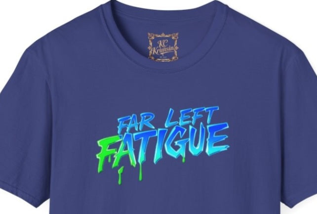 Far Left Fatigue  tee, Unisex Softstyle T-Shirt