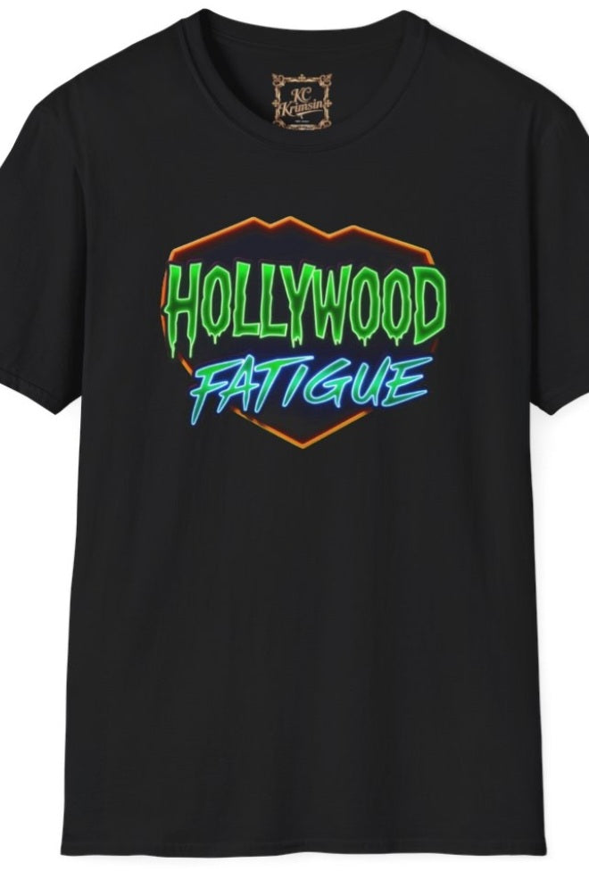 Hollywood Fatigue (tired of celebrities) tee, Unisex Softstyle T-Shirt