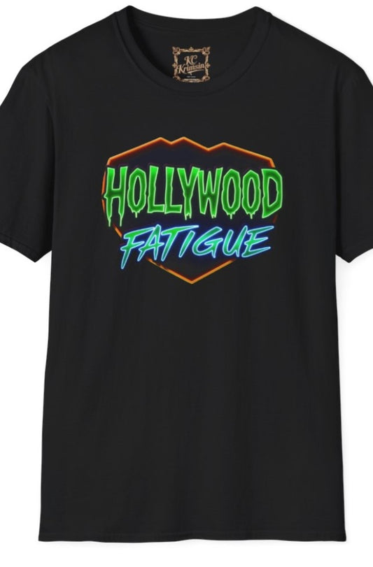 Hollywood Fatigue (tired of celebrities) tee, Unisex Softstyle T-Shirt