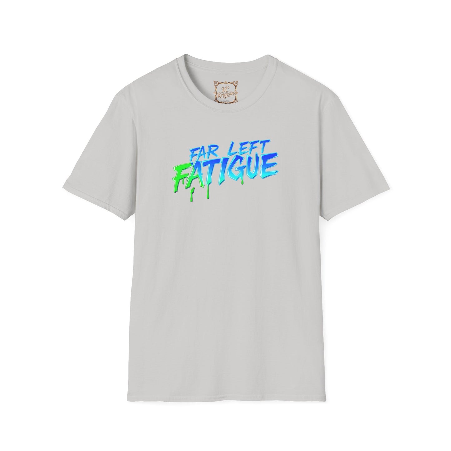 Far Left Fatigue  tee, Unisex Softstyle T-Shirt