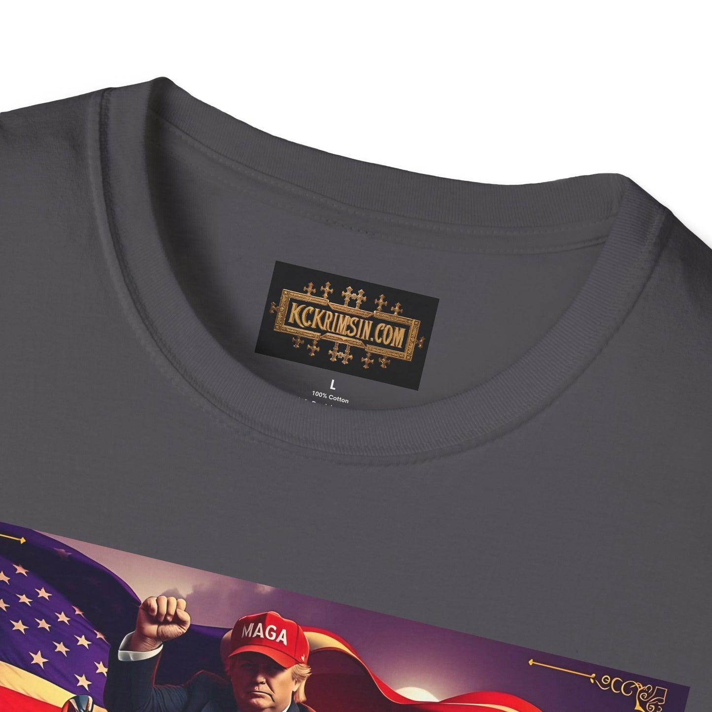 Graphic Tee - Donald Trump Fight for Freedom Motorcycle Shirt by KC KRIMSIN (Copy)