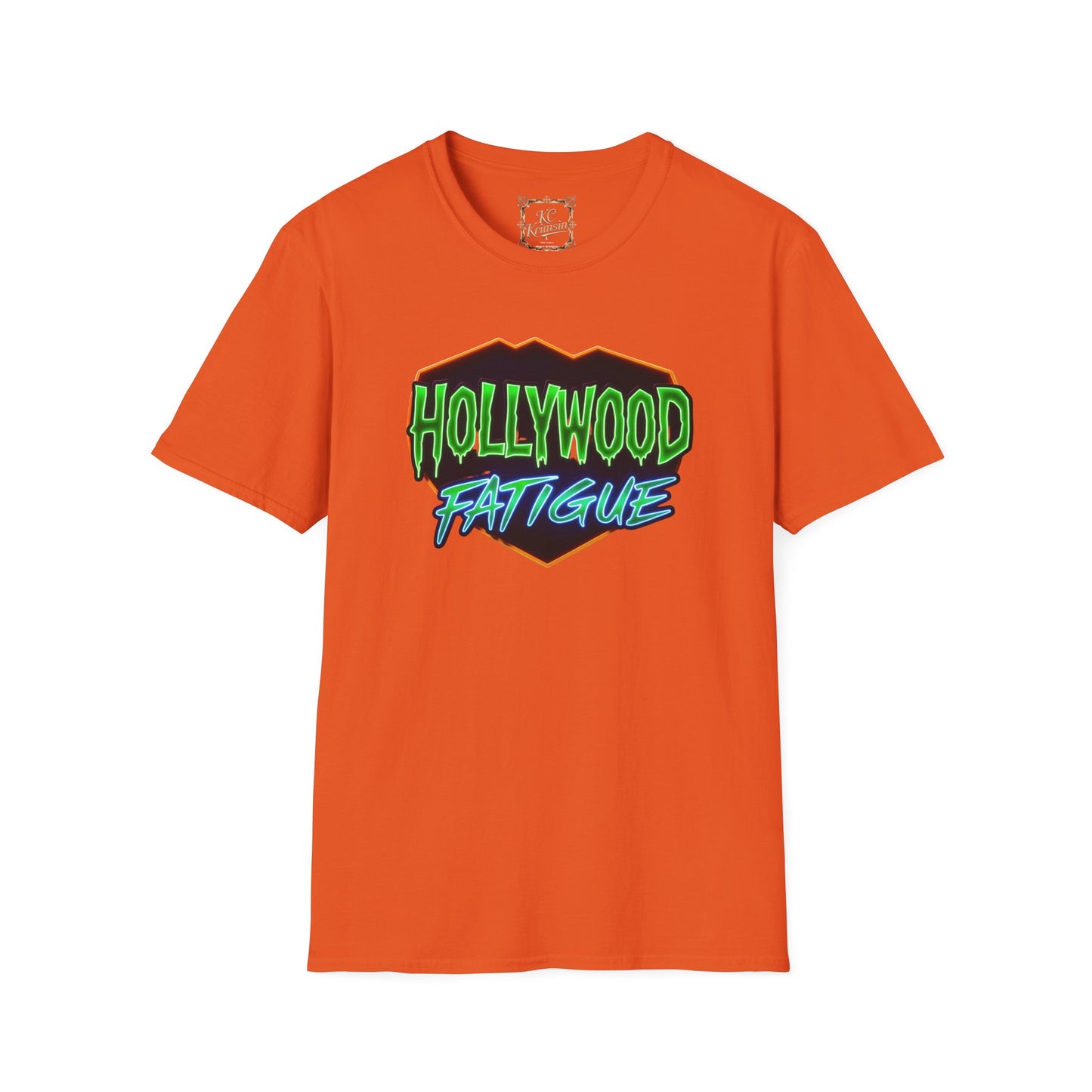 Hollywood Fatigue (tired of celebrities) tee, Unisex Softstyle T-Shirt