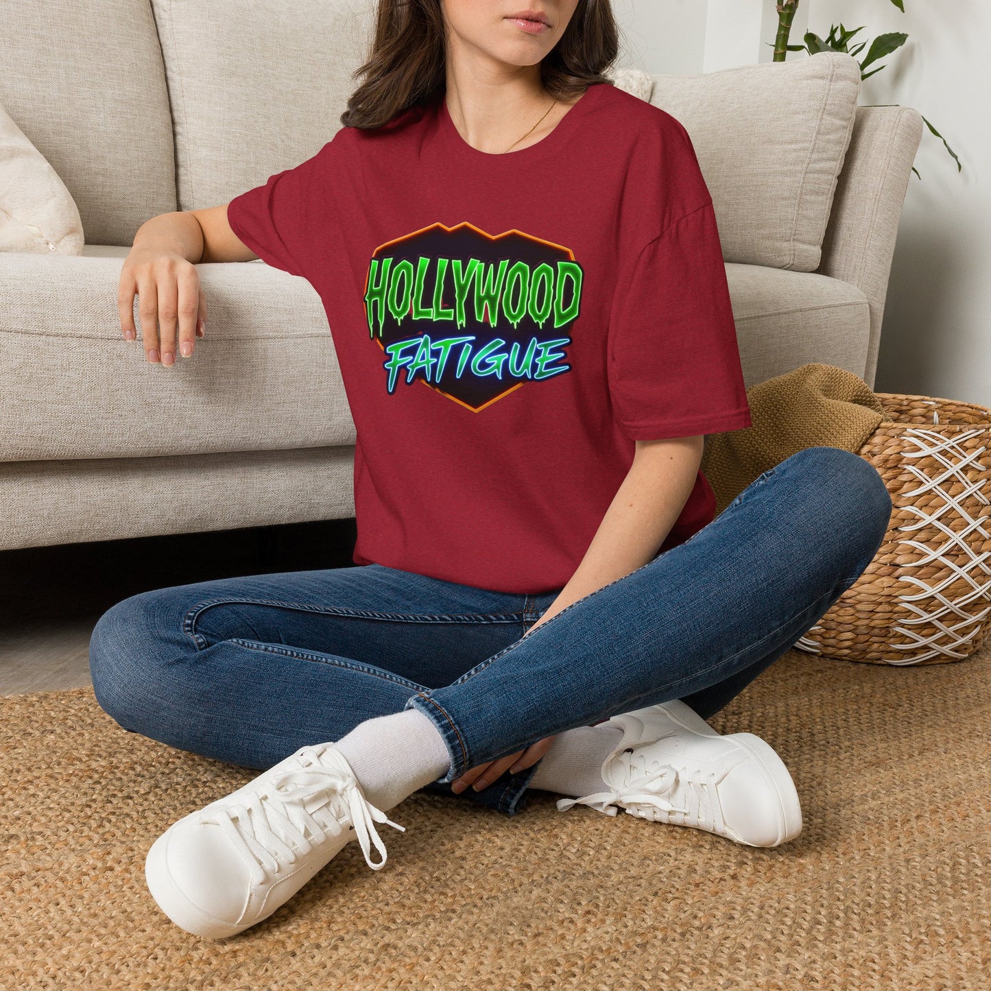 Hollywood Fatigue (tired of celebrities) tee, Unisex Softstyle T-Shirt