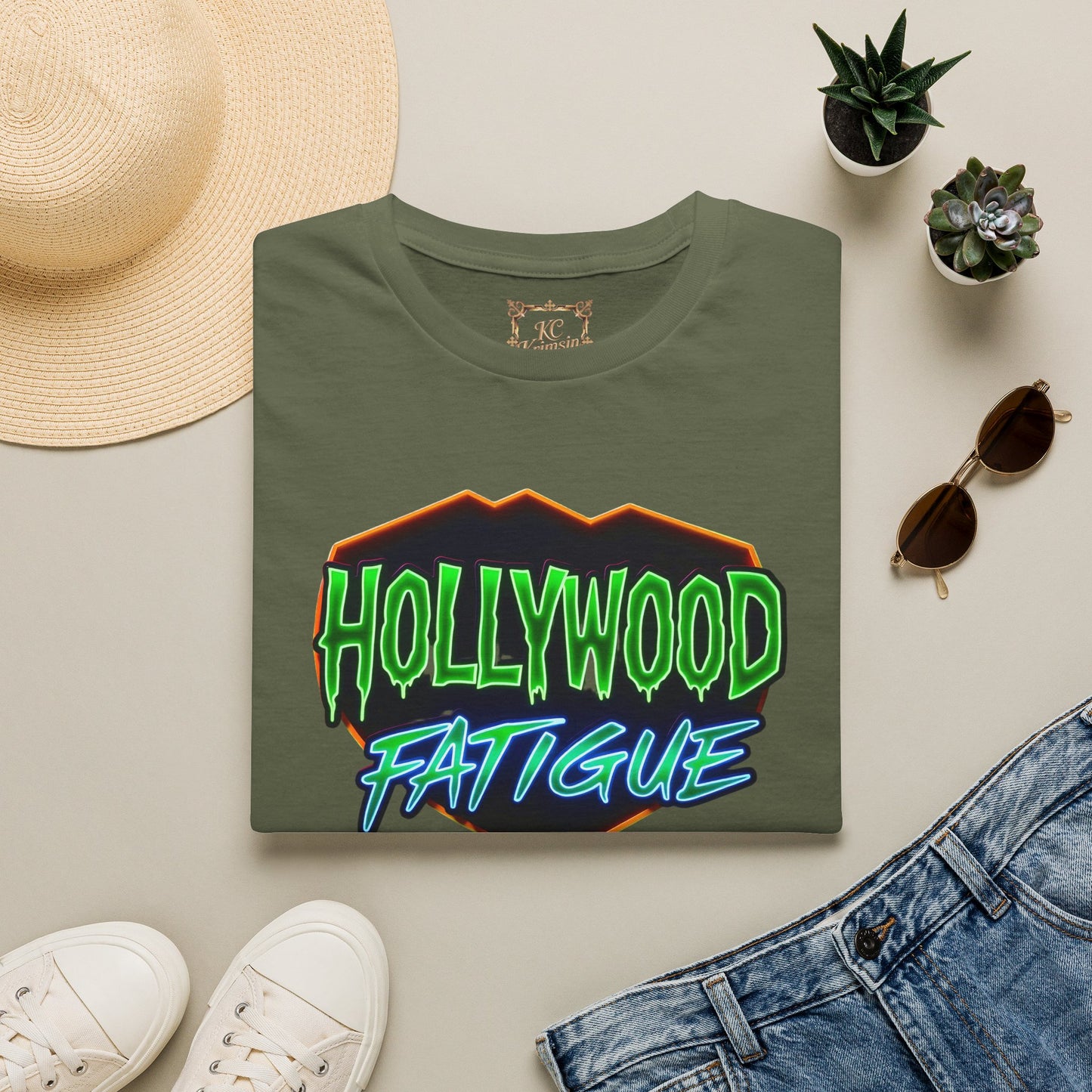 Hollywood Fatigue (tired of celebrities) tee, Unisex Softstyle T-Shirt