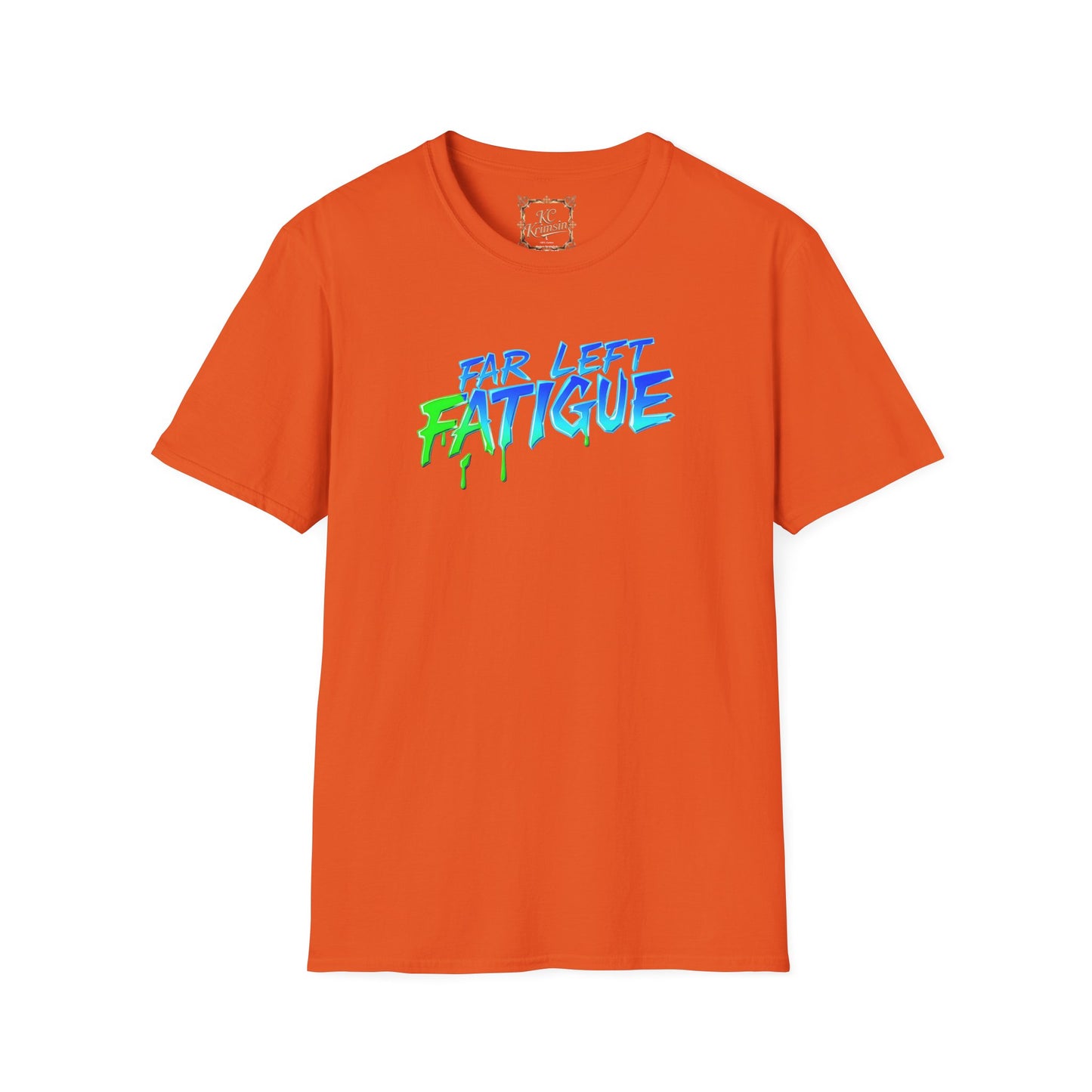 Far Left Fatigue  tee, Unisex Softstyle T-Shirt
