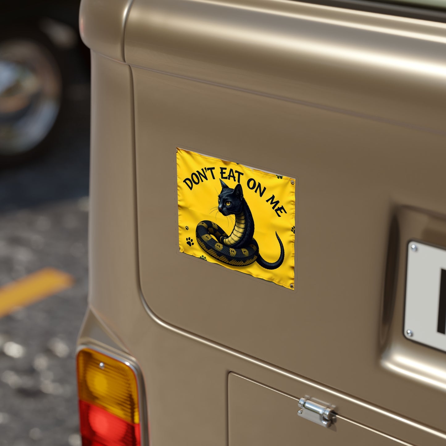 Stickers - Ohio Pet Crisis Gadsden Flag Cat Design