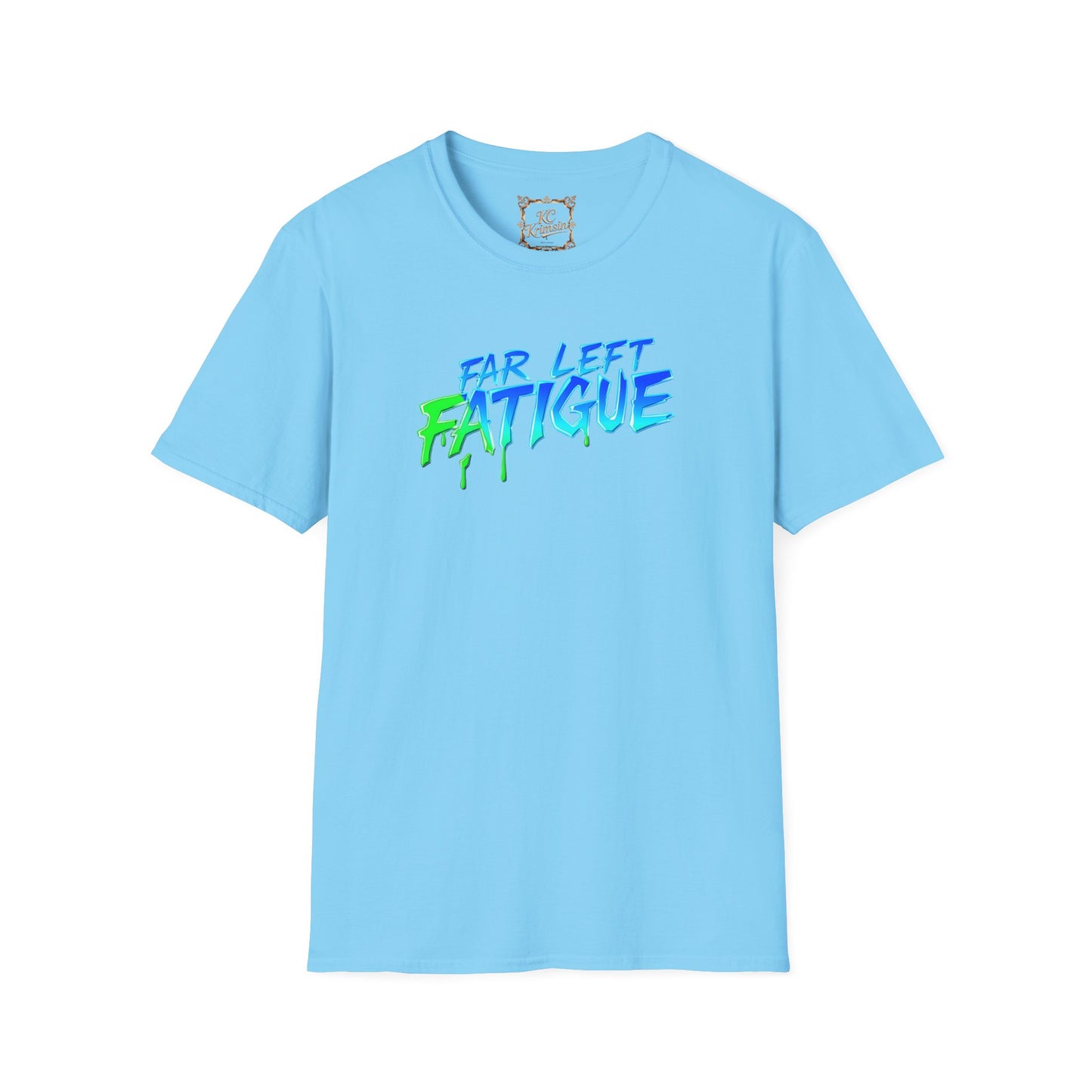 Far Left Fatigue  tee, Unisex Softstyle T-Shirt