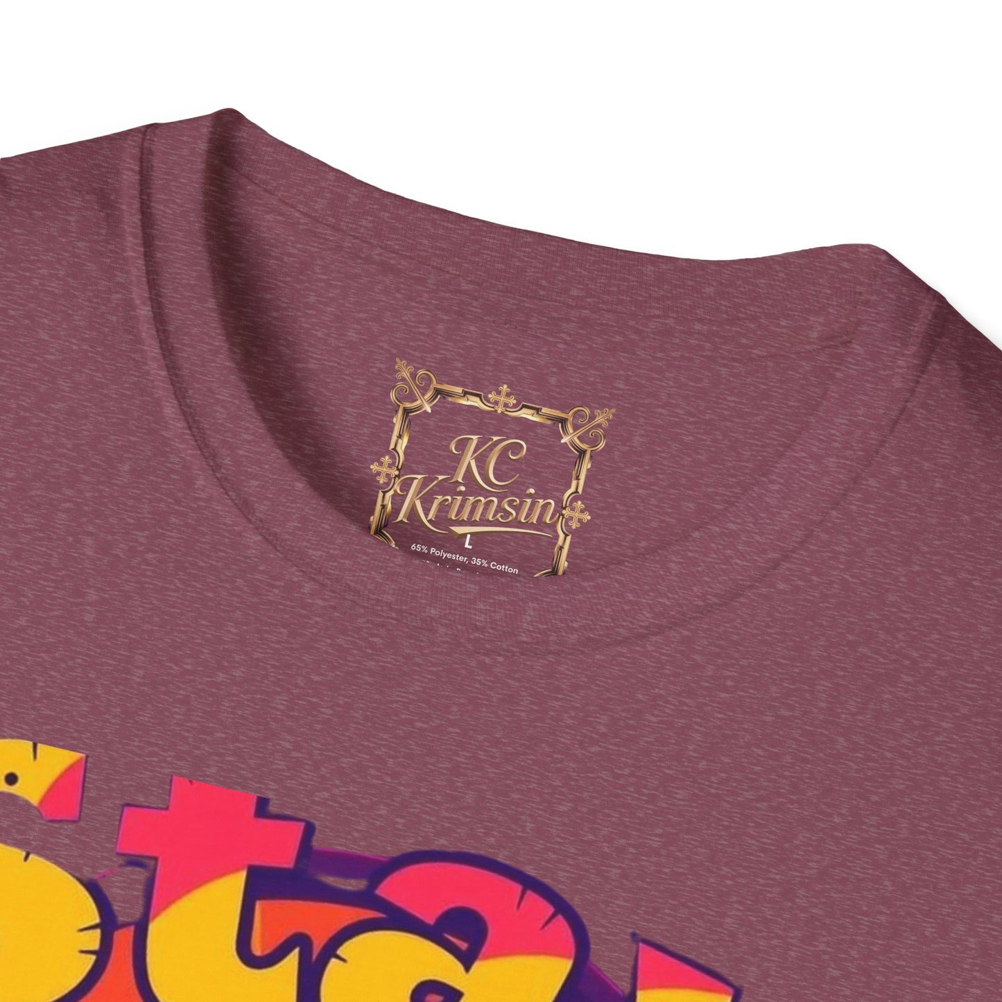 Stay Paws-itive, happy dog tee, Unisex Softstyle T-Shirt