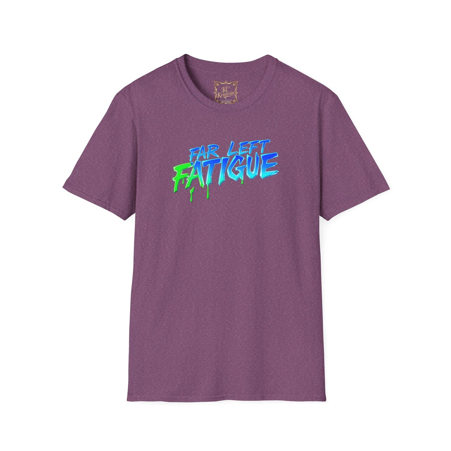 Far Left Fatigue  tee, Unisex Softstyle T-Shirt