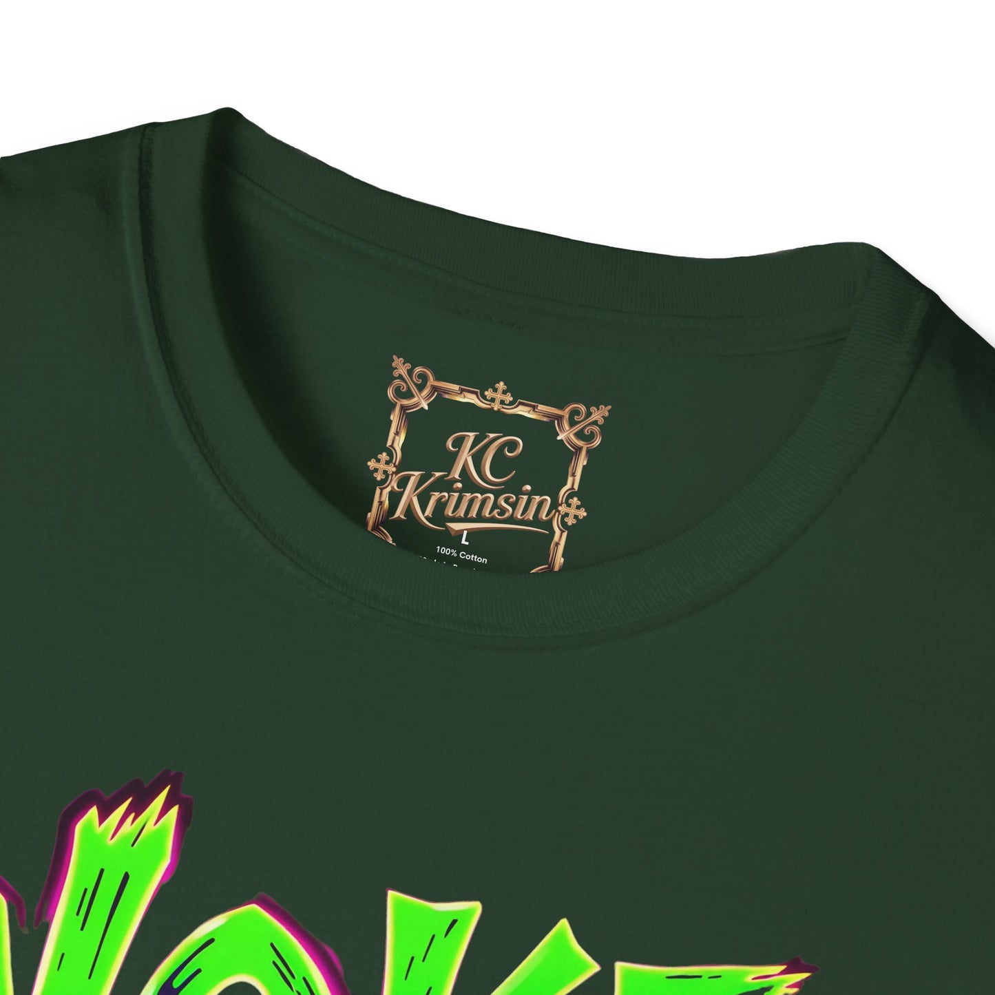 WOKE FATIGUE tee, Unisex Softstyle T-Shirt